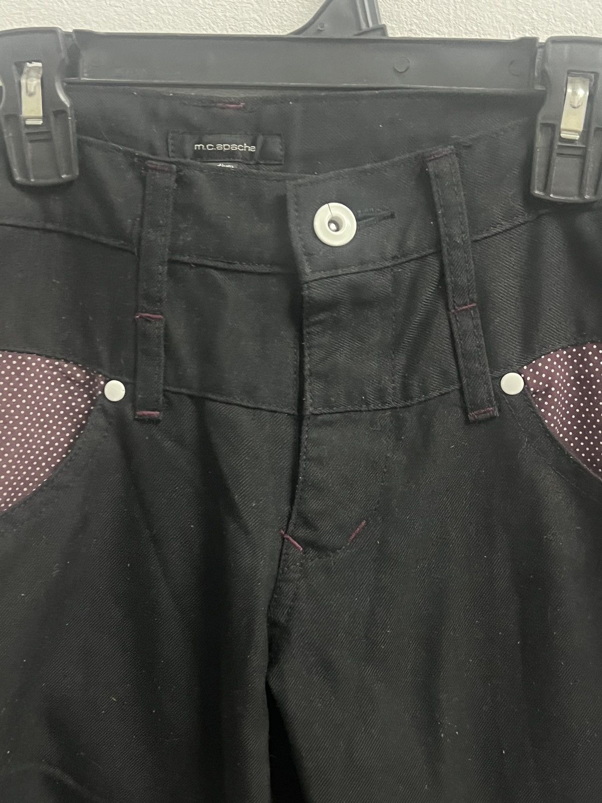 Japanese Brand M c apache japan cropped pants medium Size US 31 - 10 Thumbnail
