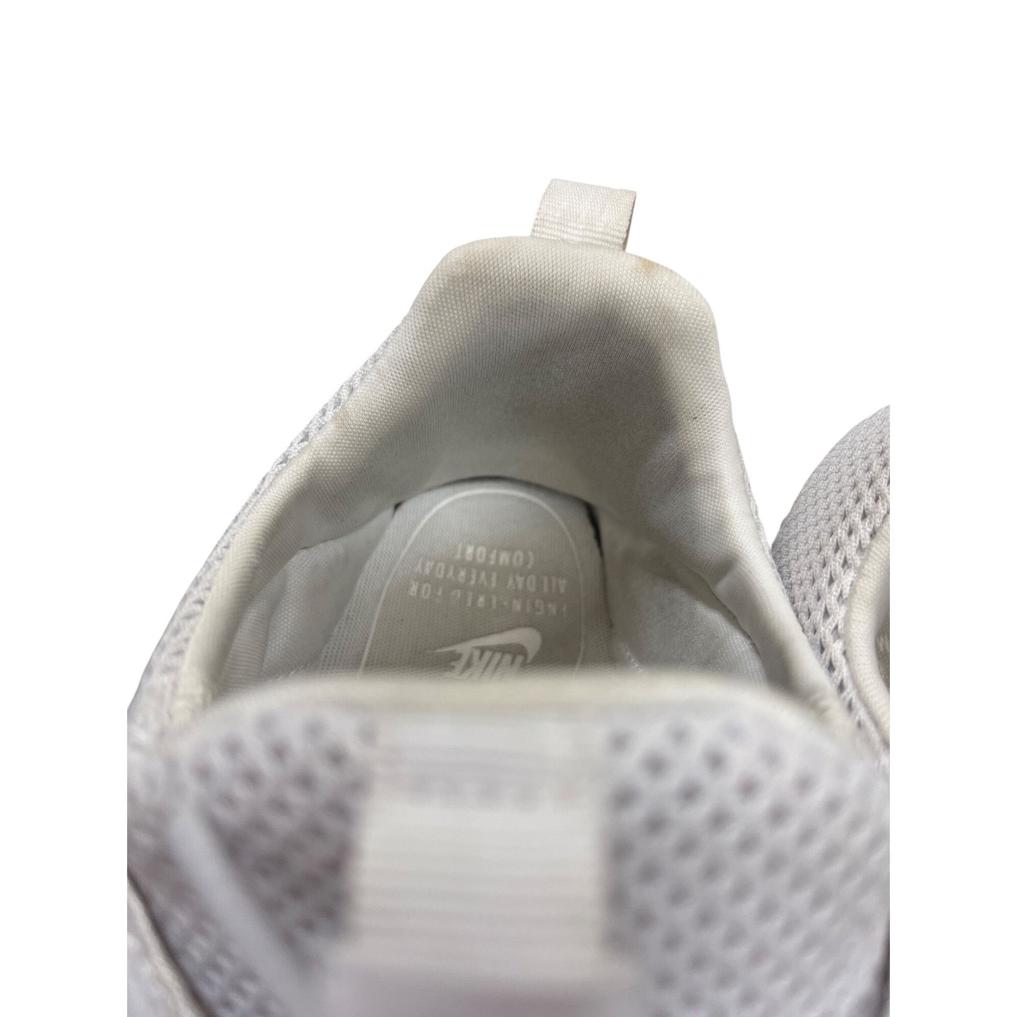 Nike Nike Mens white mesh walking running sneakers 844838-100 Sz Size US 12 / EU 45 - 9 Thumbnail