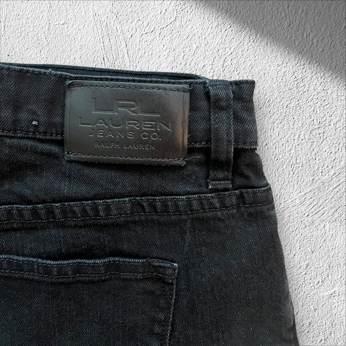 Lauren Ralph Lauren Lauren Ralph Lauren Co Black Relaxed Jeans – Size 14 Size 34" / US 12 / IT 48 - 4 Thumbnail