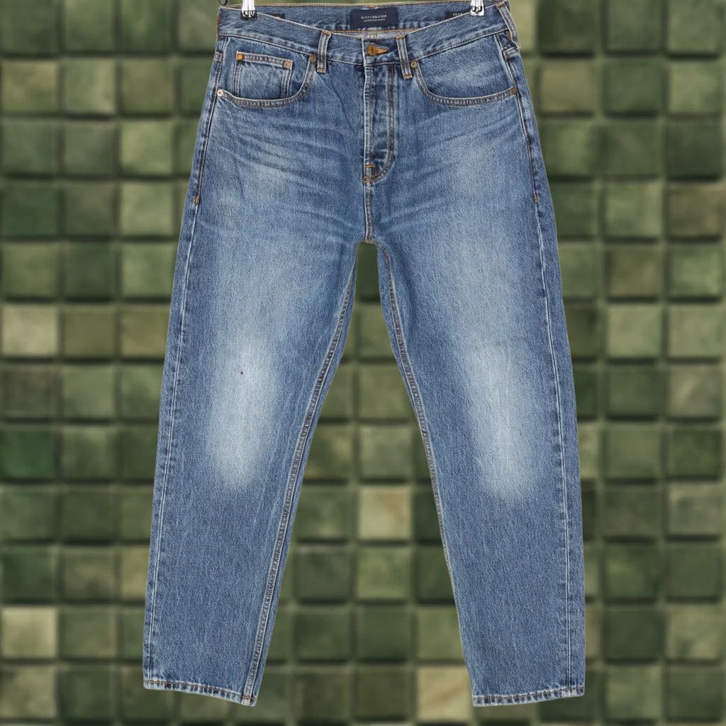 Scotch & Soda Scotch & Soda DEAN Jeans Men Blue Loose Tapered Size W32 L32 Size US 32 / EU 48 - 1 Thumbnail