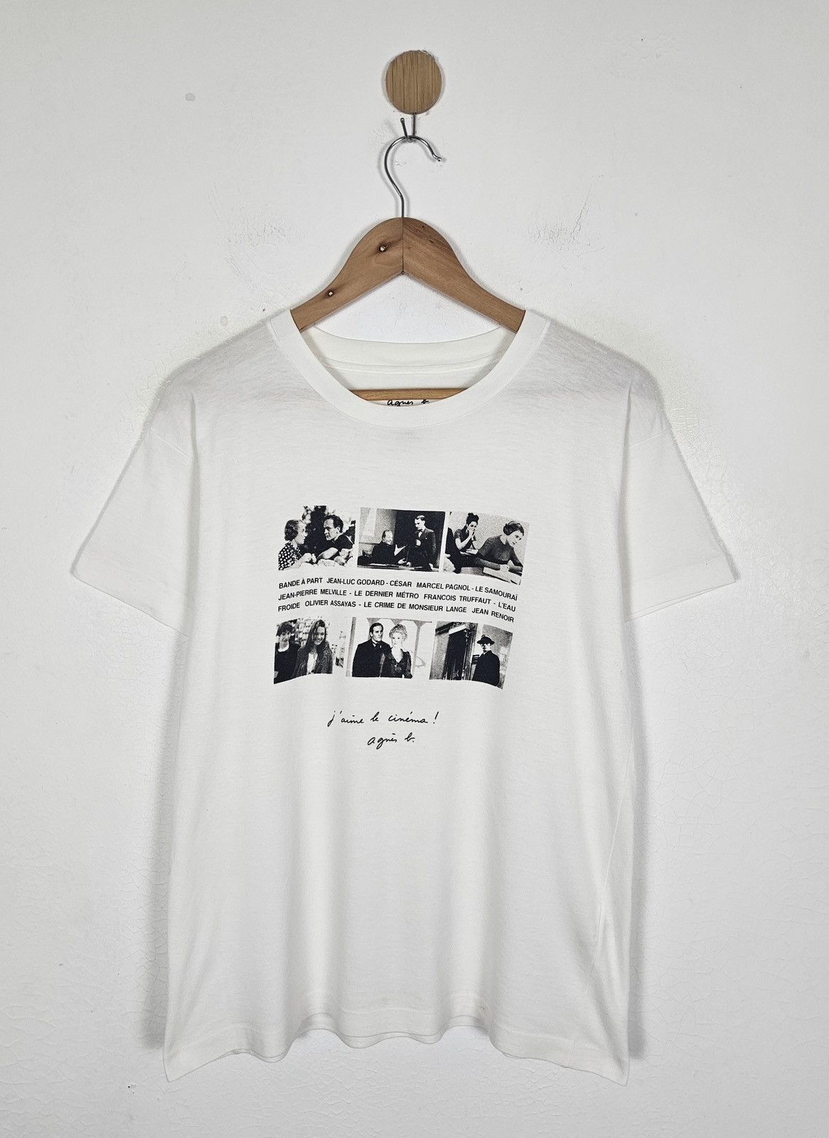 agnes b. Agnes b. j’ aime la cinema 90s Annee de la France shirt Size US M / EU 48-50 / 2 - 1 Thumbnail