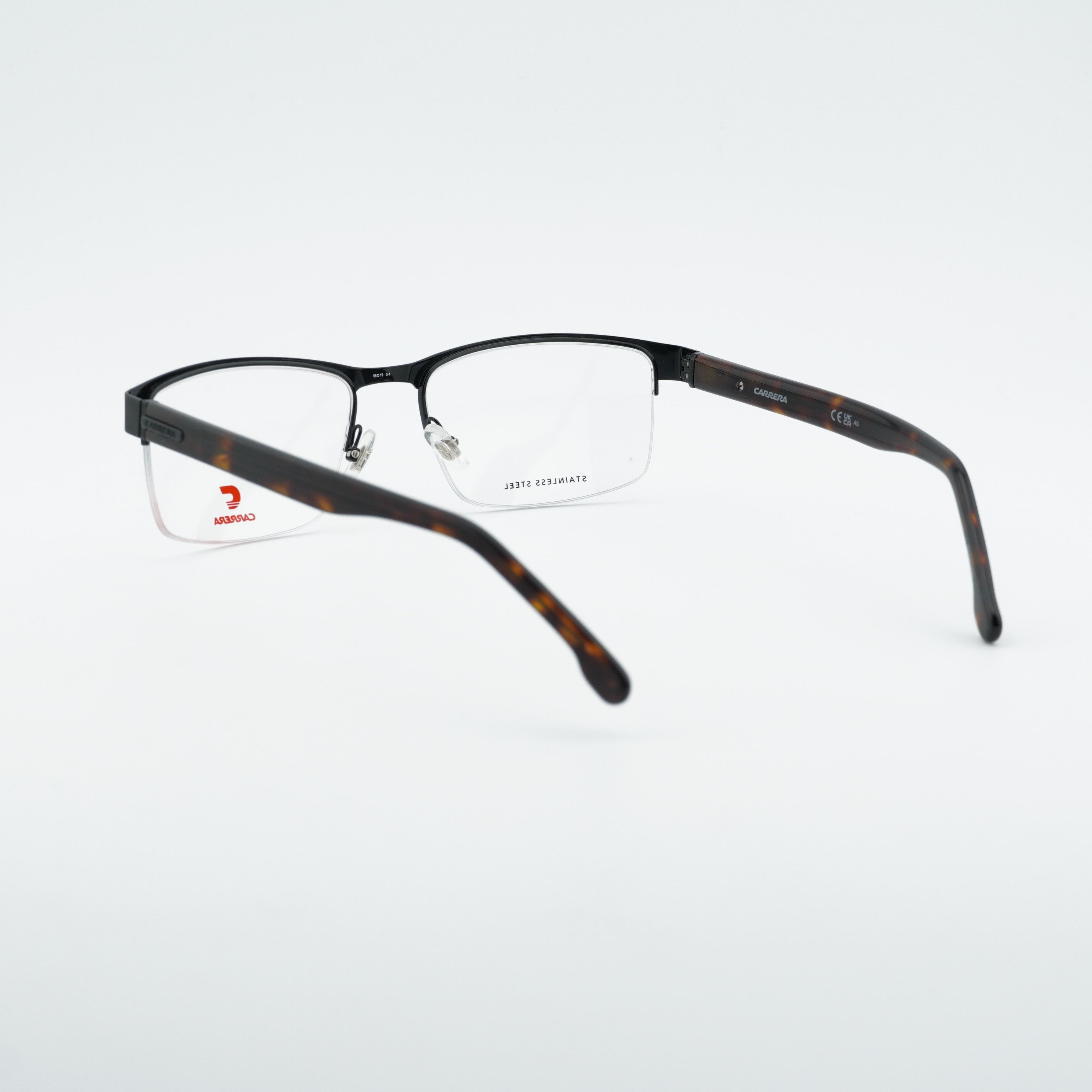 Carrera CARRERA 8888 0807 00 Rectangle Black 58mm Eyeglasses Size ONE SIZE - 5 Thumbnail