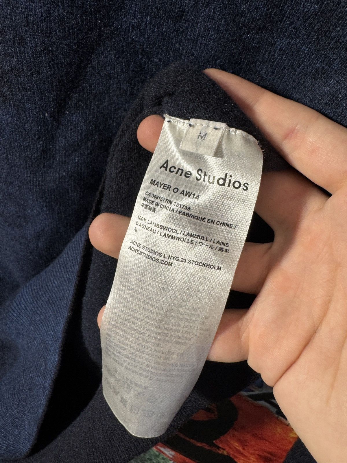Acne Studios Acne studios Mayer O AW14 Sweater Size US M / EU 48-50 / 2 - 6 Thumbnail