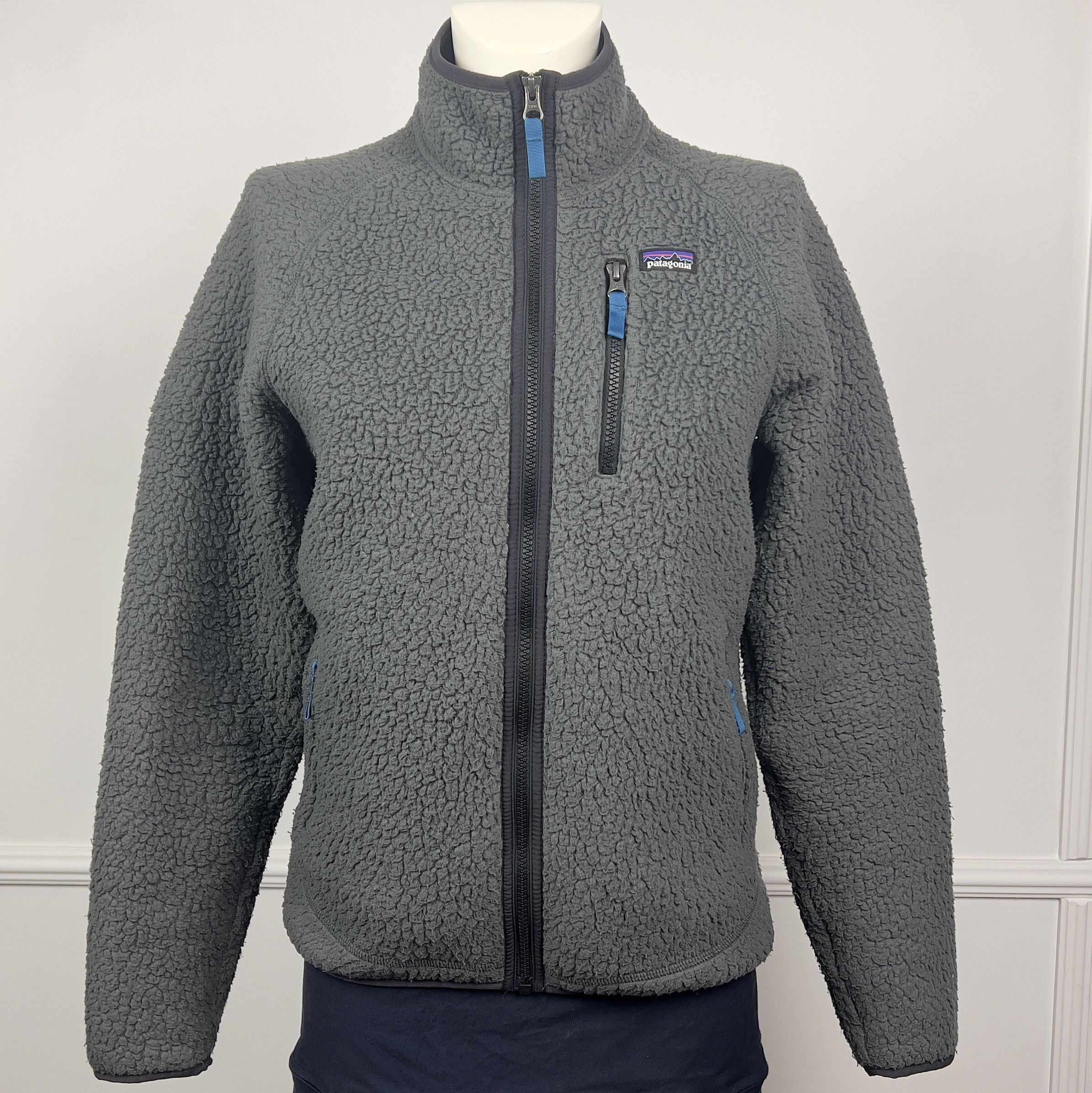 Patagonia Patagonia Retro Pile Gray Fleece Pullover Sweatshirt Size US S / EU 44-46 / 1 - 2 Thumbnail