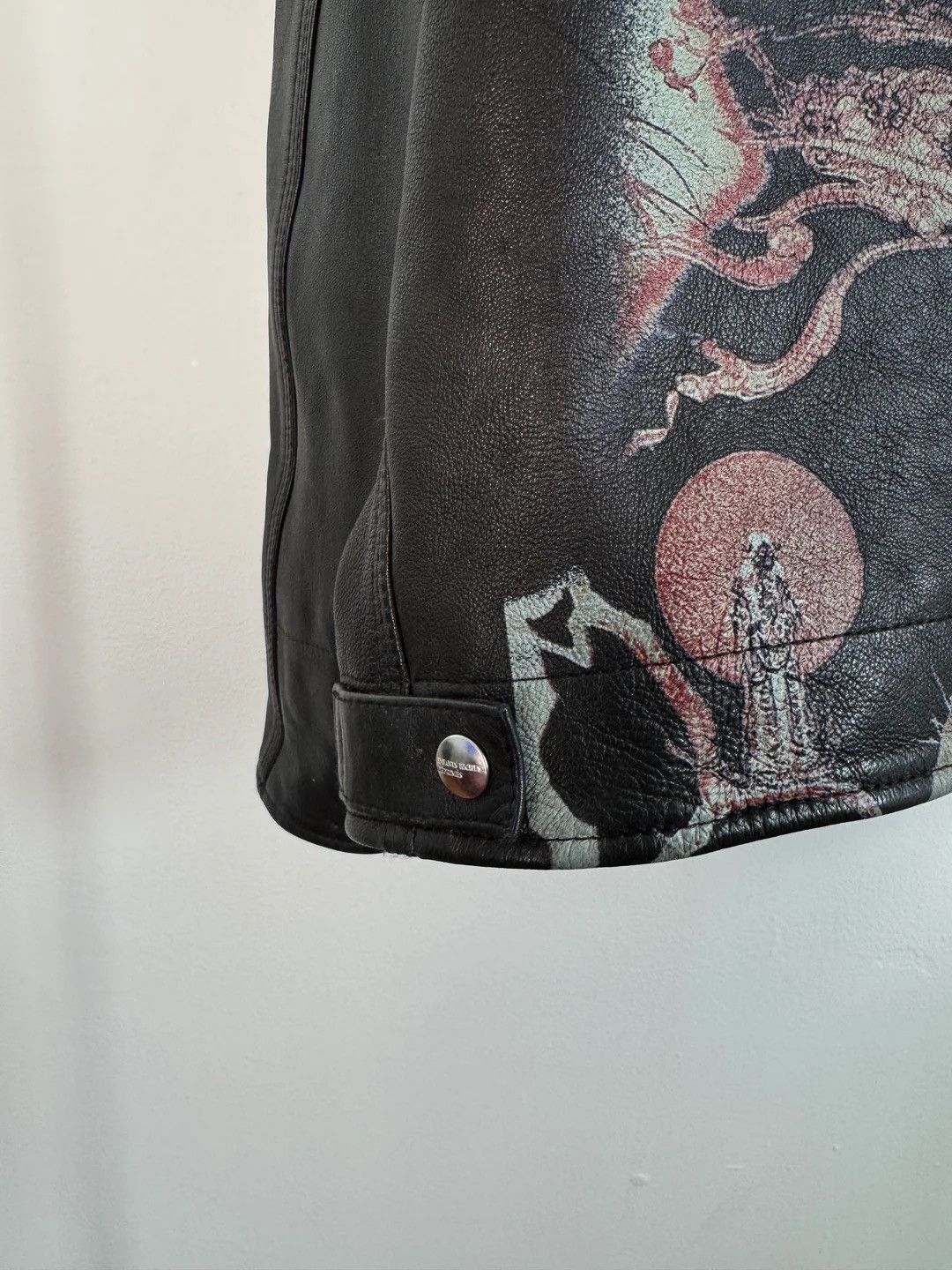 Enfants Riches Deprimes 🚭 GRAIL 🚭 AW 2022 "HIMALAYAN JUNKIE" LEATHER JACKET Size US XL / EU 56 / 4 - 11 Thumbnail