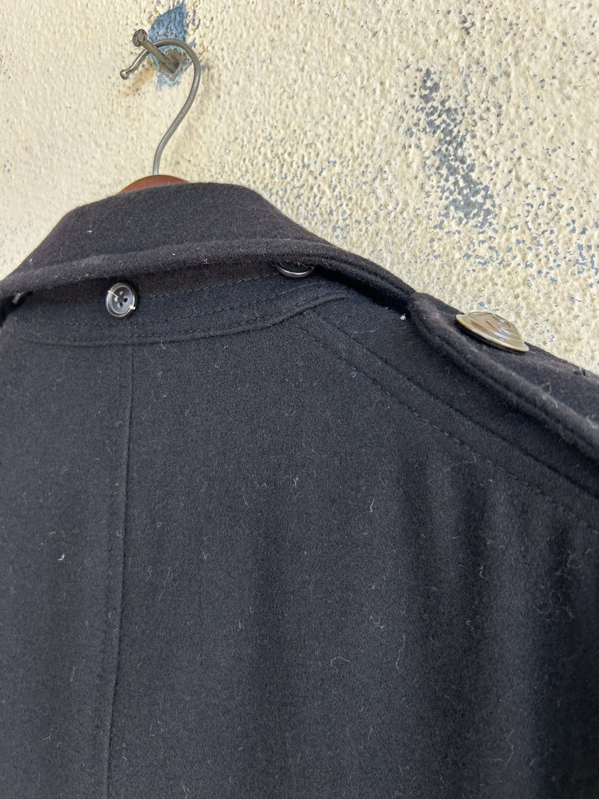 Japanese Brand PPFM TIME FOR PUNK DOUBLE BREASTED WOOL JACKET Size L / US 10 / IT 46 - 9 Thumbnail