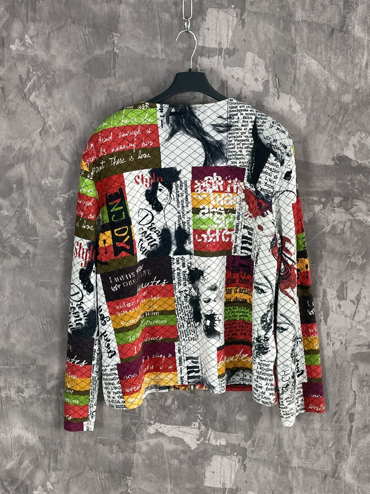 Hysteric Glamour × If Six Was Nine × Vintage Vintage John Galliano Y2K Glamour Zip Sweater Size M / US 6-8 / IT 42-44 - 8 Thumbnail