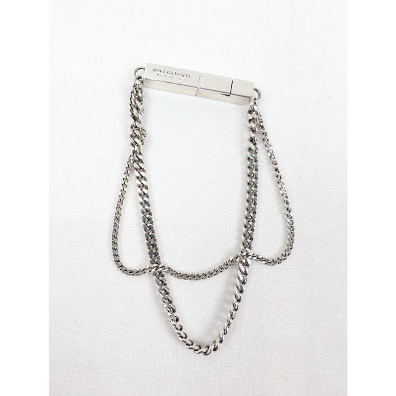 Bottega Veneta o1rshd1 Size: L / Silver Bracelet in Silver Size ONE SIZE - 2 Thumbnail
