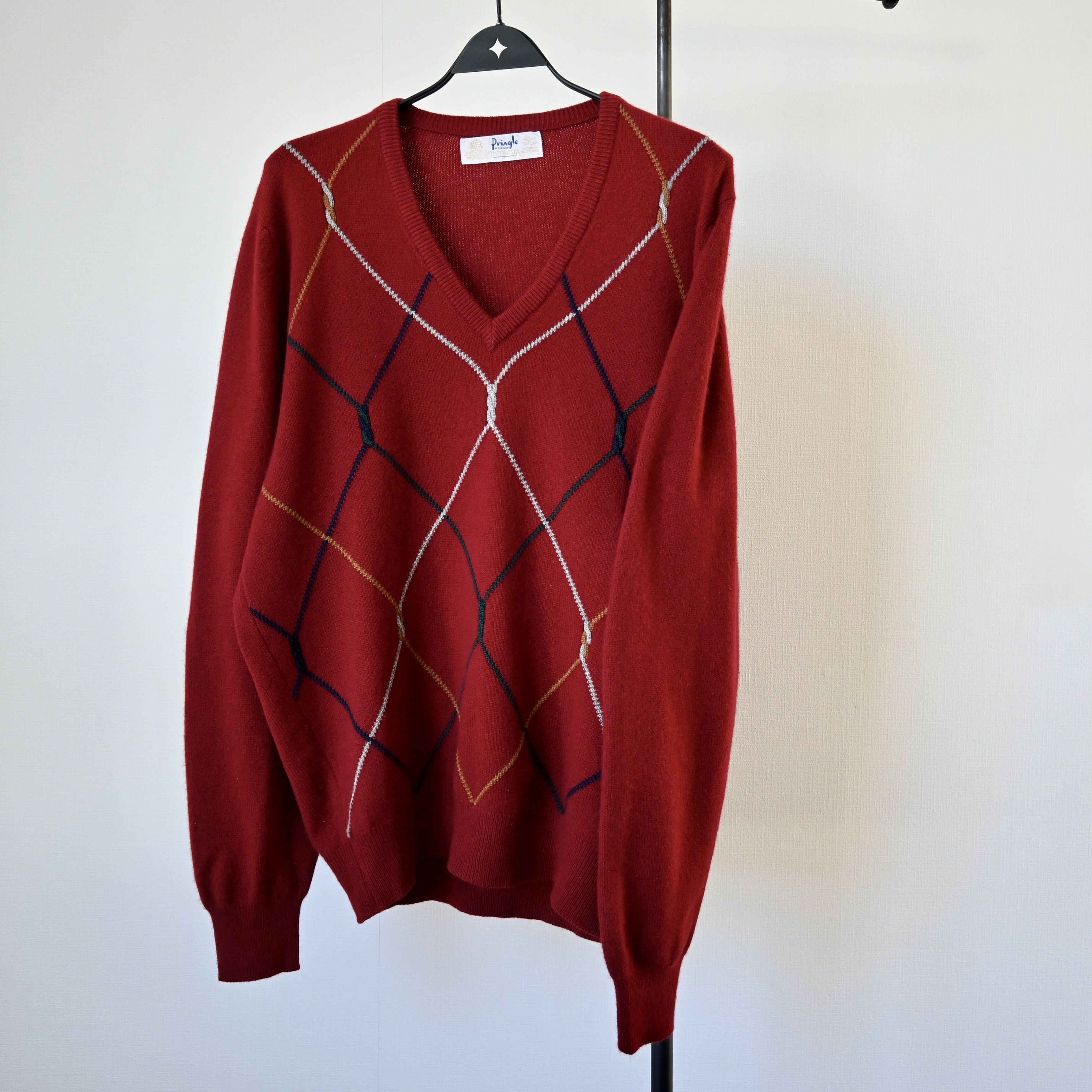 Pringle Of Scotland VTG 1990s Pringle pure cashmere sweater, made in Scotland Size US L / EU 52-54 / 3 - 15 Thumbnail