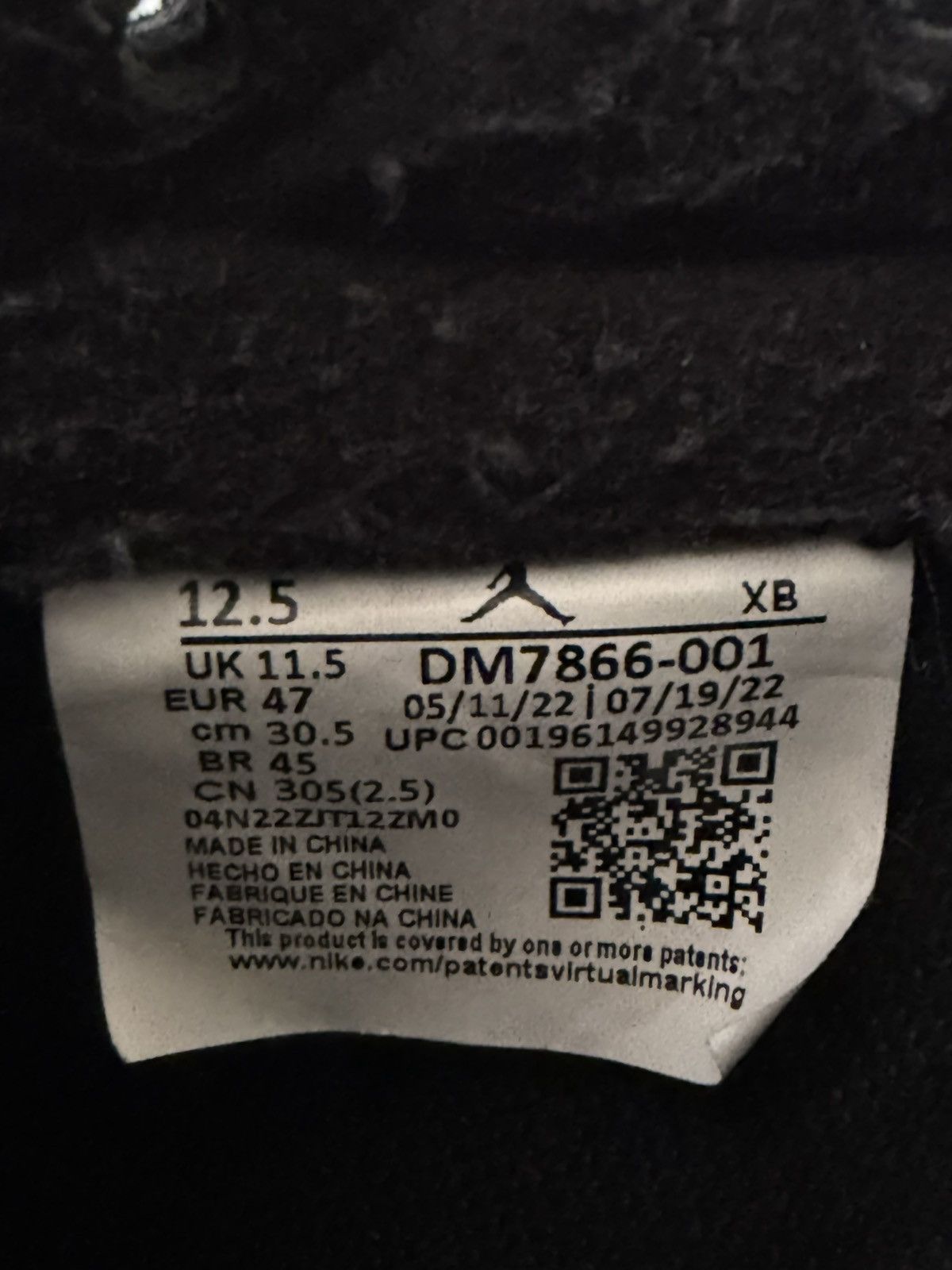 Nike Jordan 1 Low Travis Scott Black Phantom Size US 12.5 / EU 45-46 - 8 Thumbnail