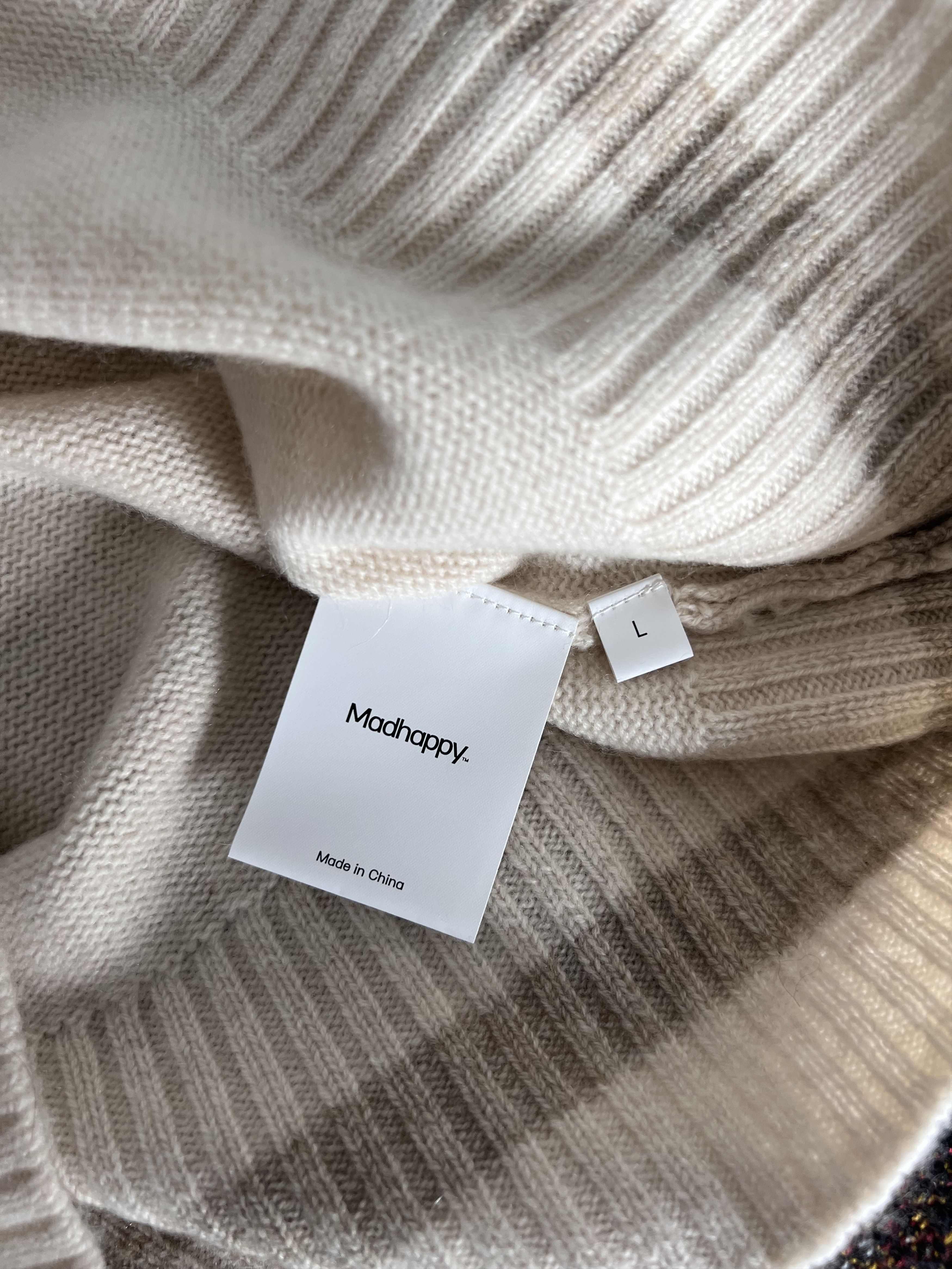 Madhappy Madhappy Hockey Stripe Cashmere Sweater Size US L / EU 52-54 / 3 - 7 Thumbnail