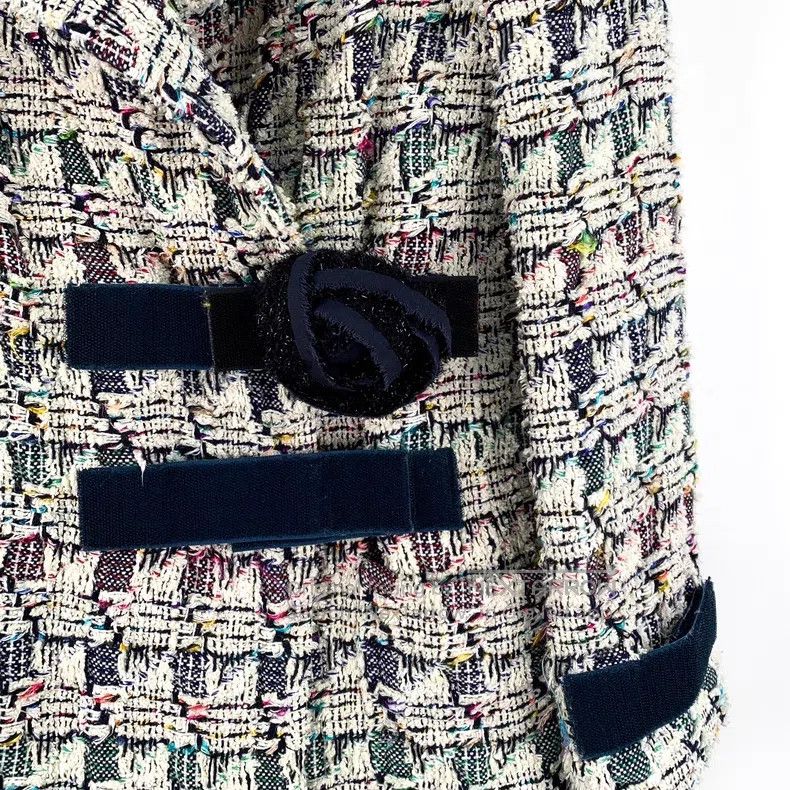 Chanel Chanel Data Centre Series Colour-blocked Velcro Cotton Lap Size XS / US 0-2 / IT 36-38 - 4 Thumbnail