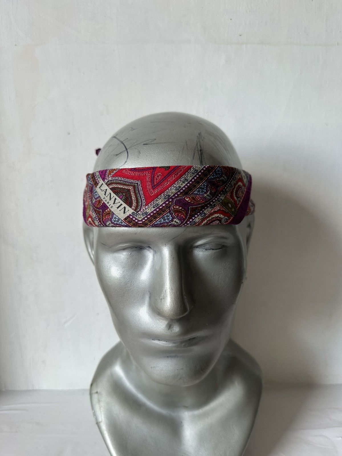 Vintage Vintage Lanvin Handkerchief/ Neckerchief/ Bandana Size ONE SIZE - 14 Thumbnail