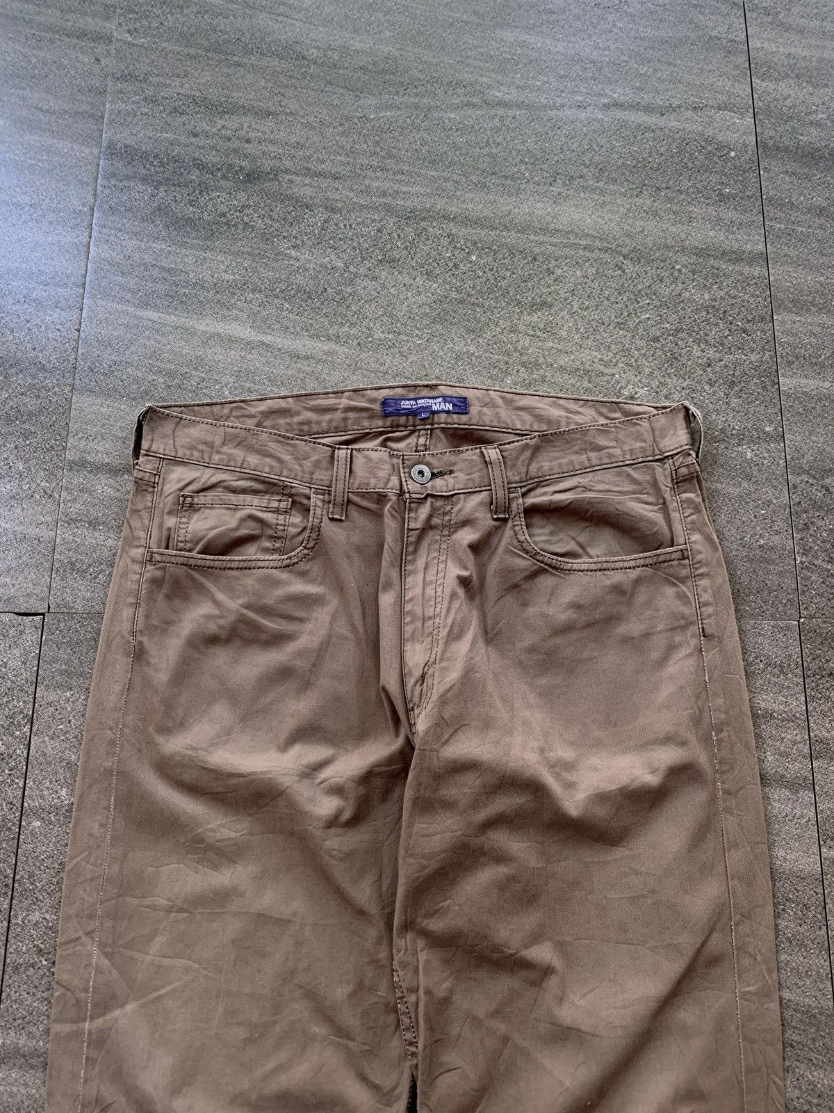 Junya Watanabe FREE TAX! Faded Loose Cotton Work Pants Size US 34 / EU 50 - 2 Thumbnail