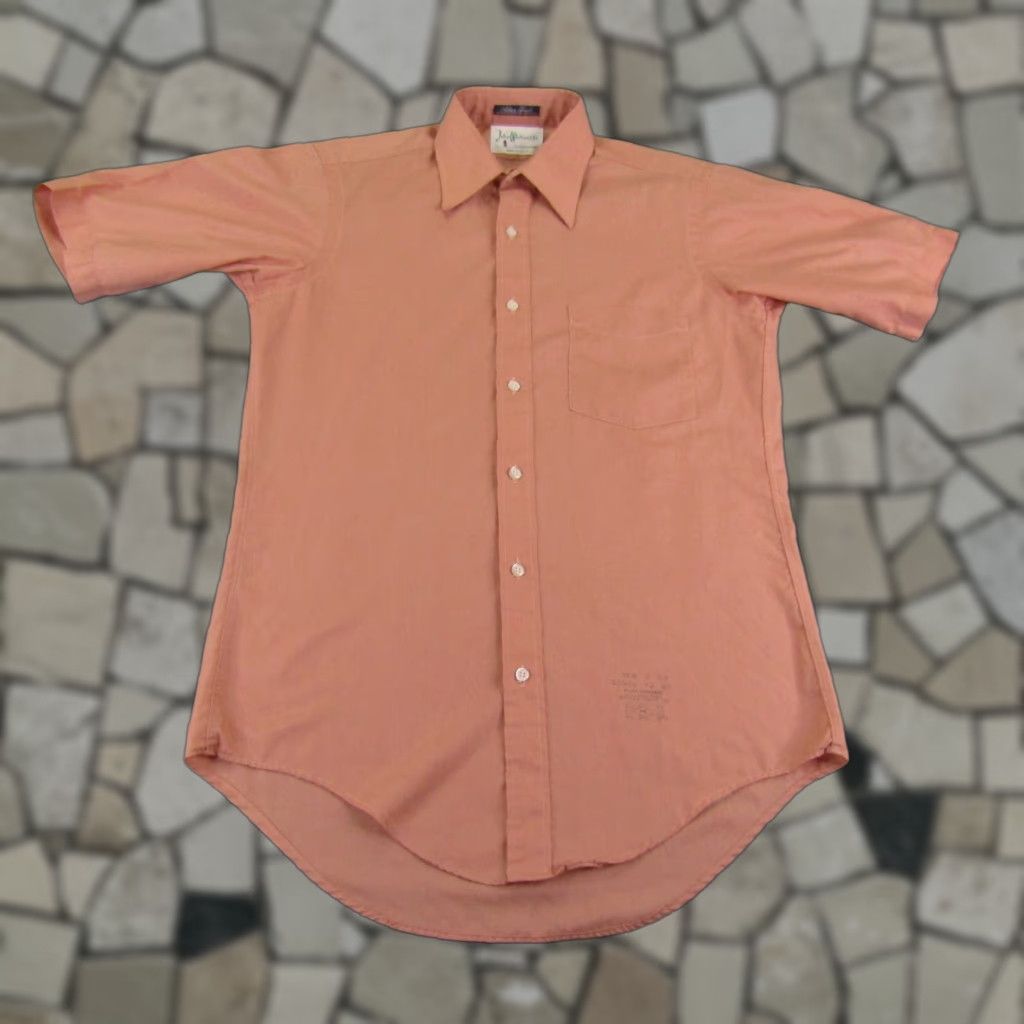 Vintage VINTAGE John Whitcomb Shirt Mens Small Pink Button Up Silken Touch 70s Disco Fashion Size US S / EU 44-46 / 1 - 1 Thumbnail