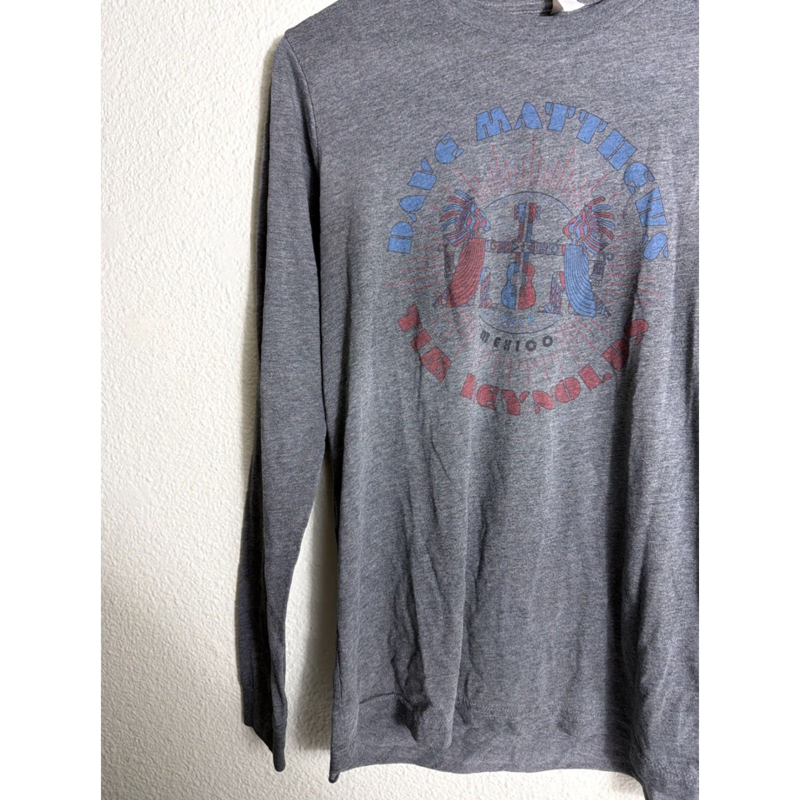 Vintage Dave Matthew’s Tim Reynolds Mexico Gray Long Sleeve Shirt Mens M Tour Canvas T-Shirt Gray Mens Shirts Tour Size US M / EU 48-50 / 2 - 2 Thumbnail
