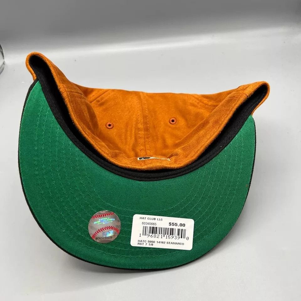 New Era Seattle Mariners Hat Men 7 1/8 59Fifty New Era Fitted Cap Size ONE SIZE - 5 Thumbnail