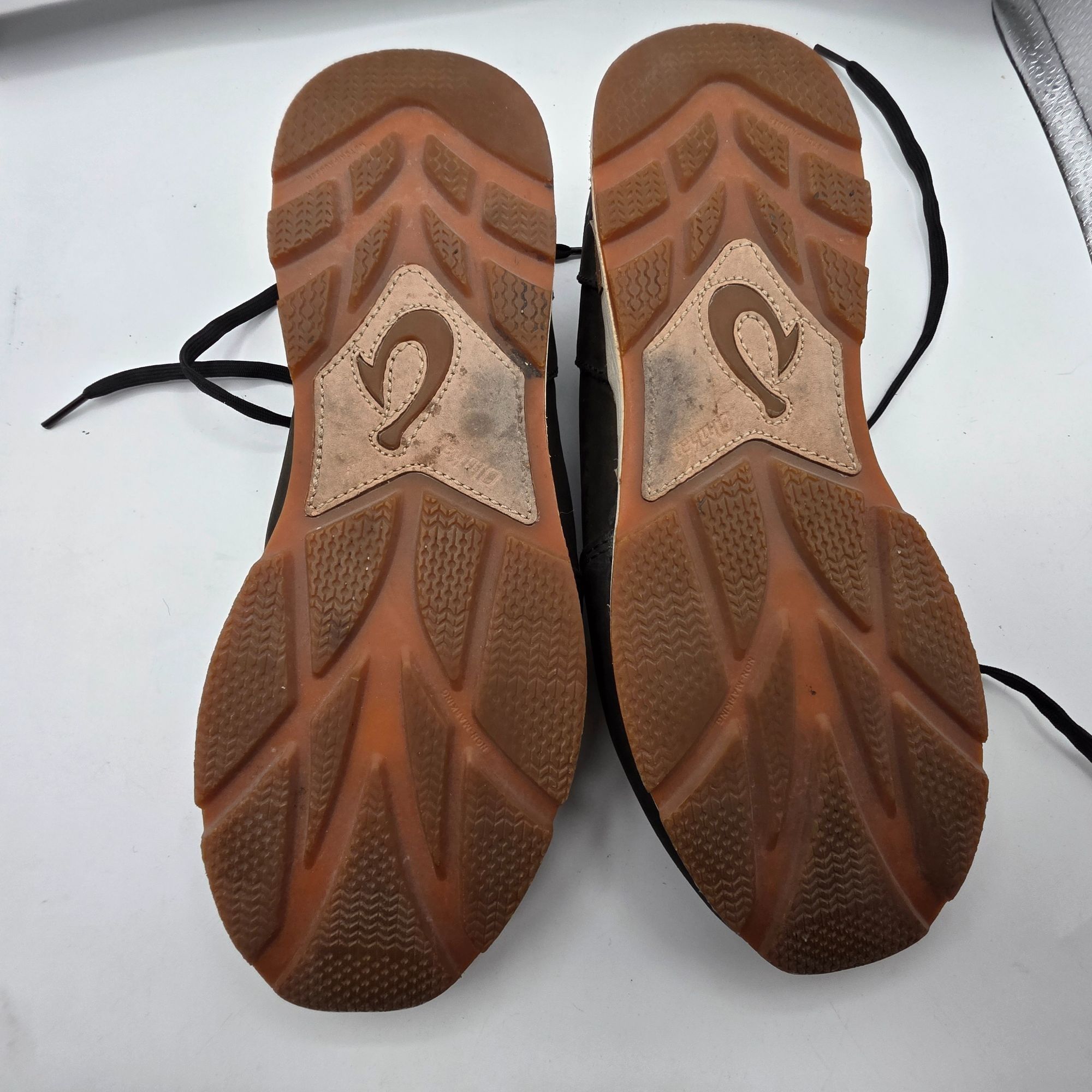 Olukai OluKai Men's Huaka'i Li Mens Size 7 Black Shoes Leather Casu Size US 7 / EU 40 - 8 Thumbnail