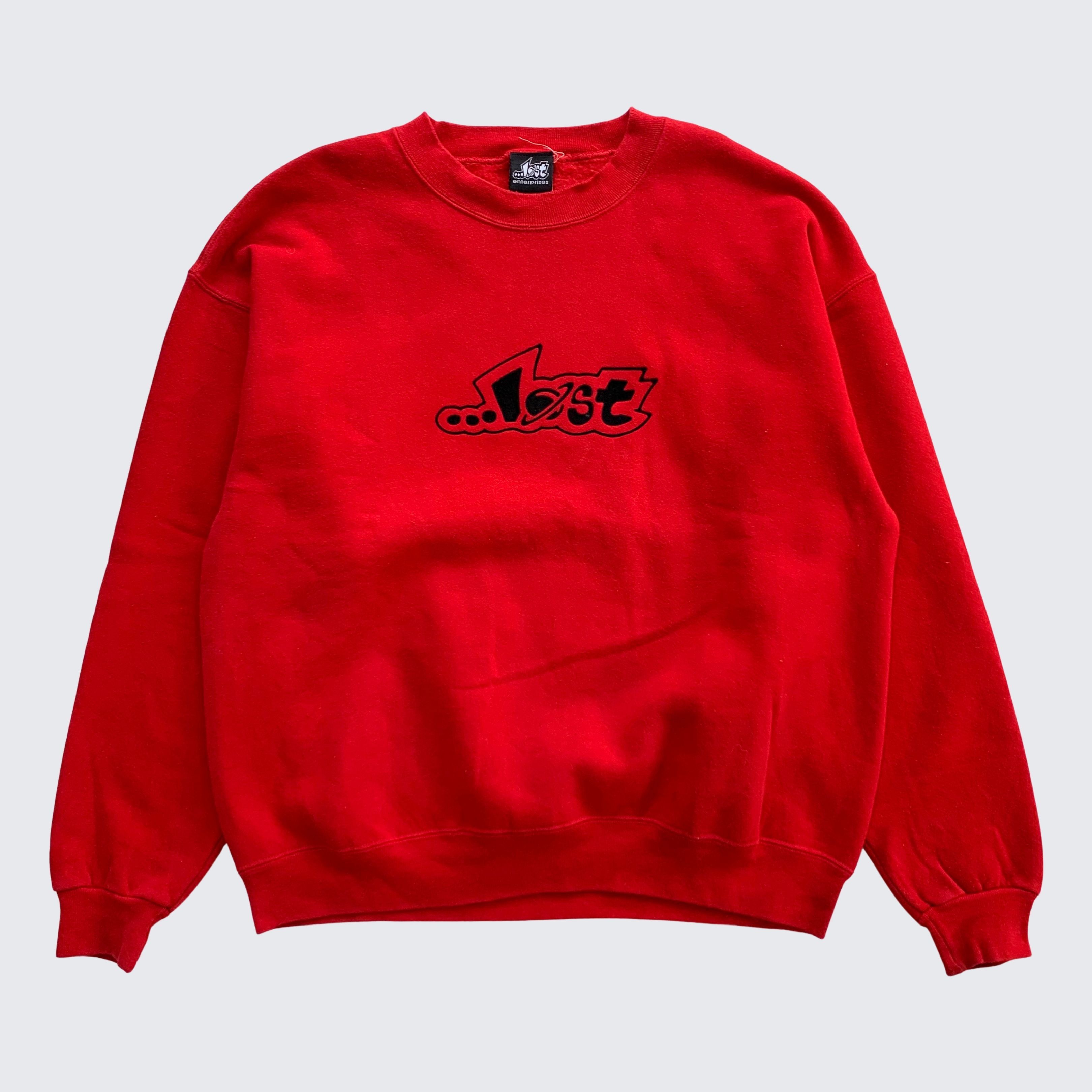 Lost Enterprises 1990s Lost Enterprises Skateboards Iconic Logo Sweater Size US L / EU 52-54 / 3 - 1 Thumbnail