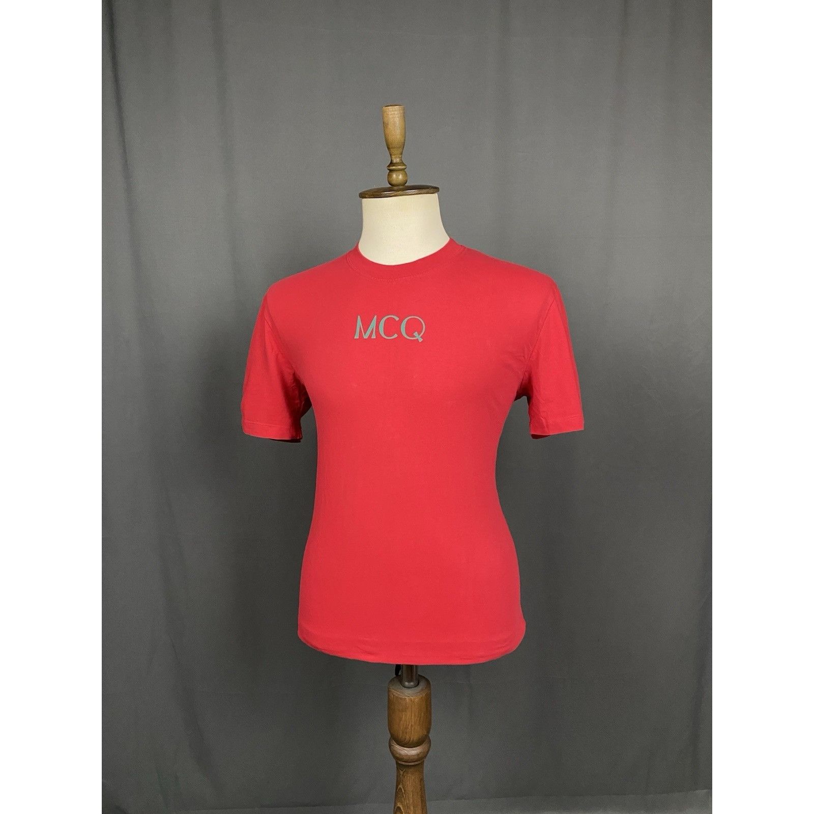 Alexander McQueen Alexander McQueen Big Logo McQ Men's Red T-Shirt Size L Size US L / EU 52-54 / 3 - 5 Thumbnail