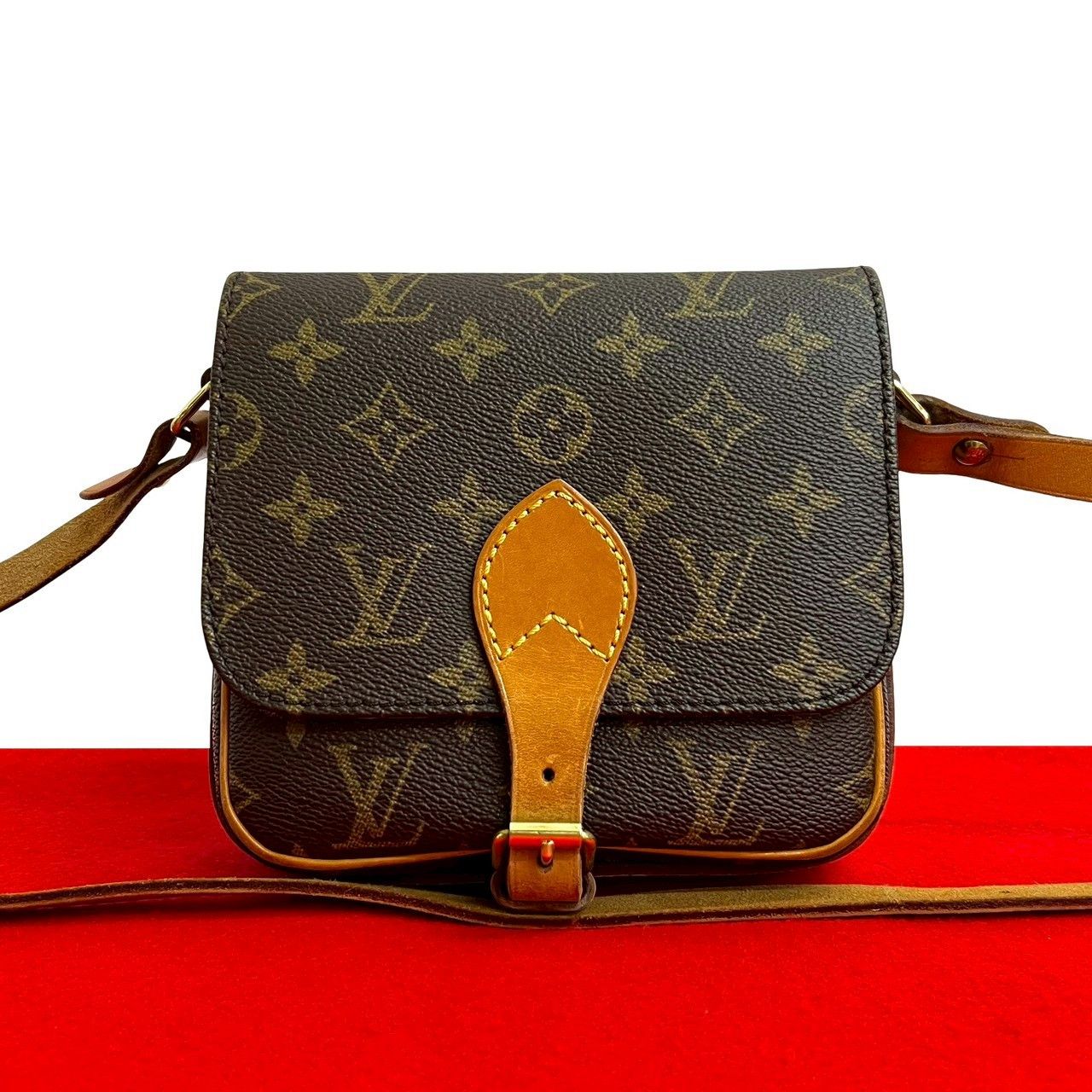 Louis Vuitton Louis Vuitton Louis Vuitton Cartouchiere Monogram Shoulder Bag Canvas Shoulder Bag DUTY FREE for USA Size ONE SIZE - 1 Thumbnail