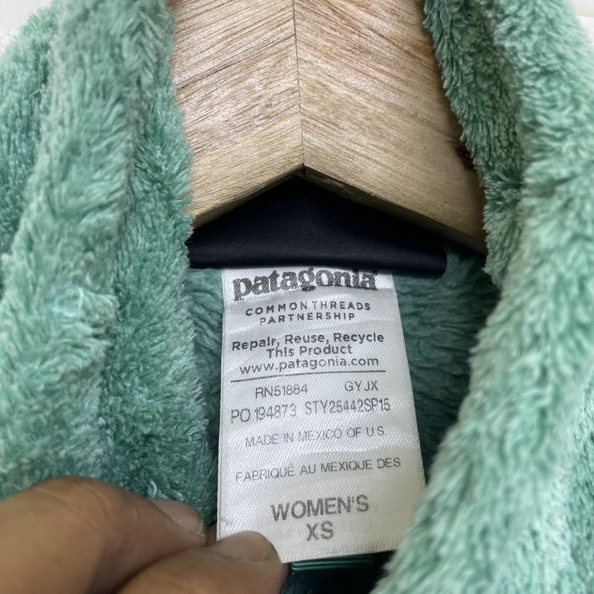 Patagonia × Vintage Patagonia Fleece Women Pullover Snap Button Size S / US 4 / IT 40 - 4 Thumbnail