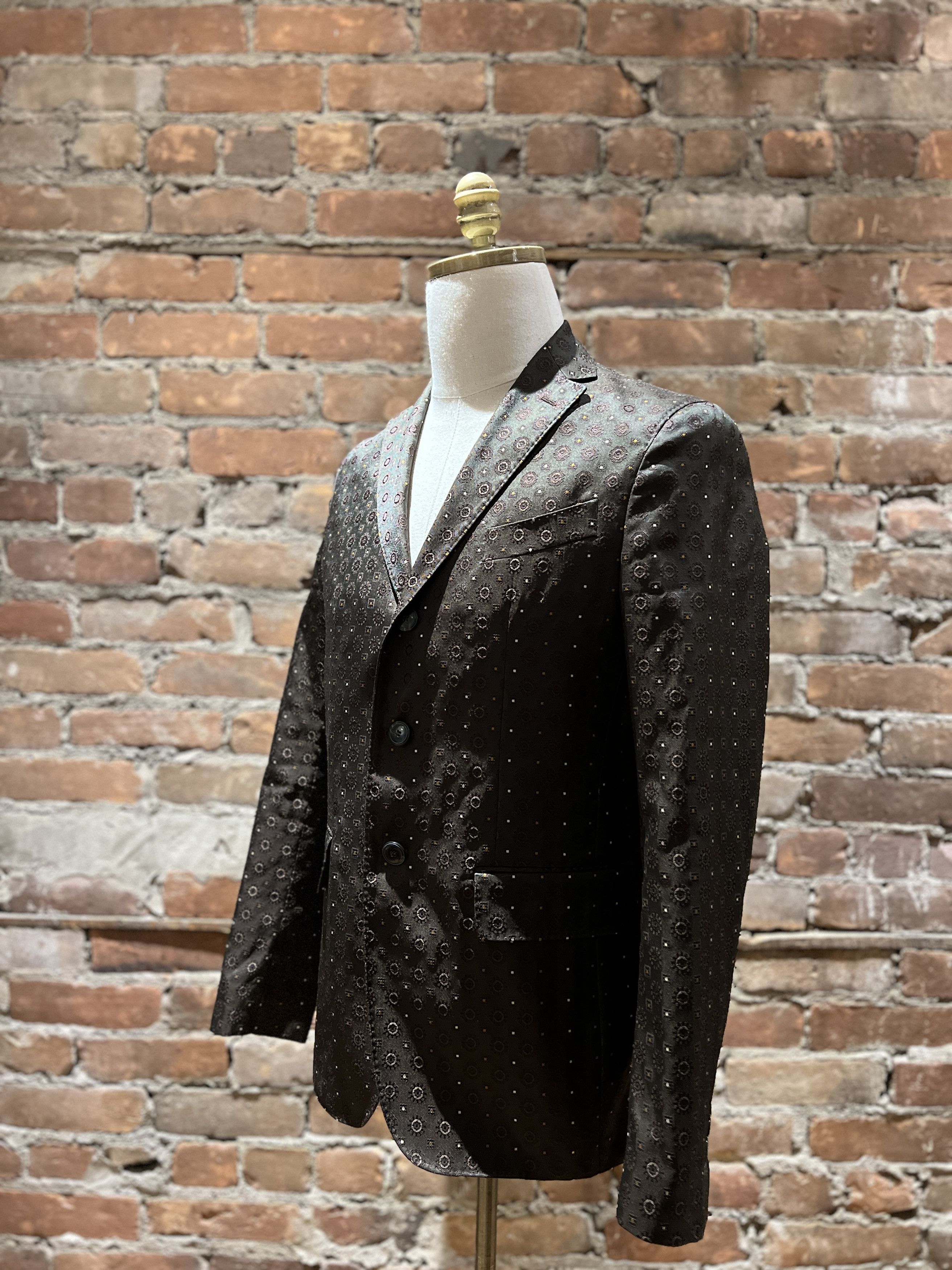Dsquared2 Dsquared2 Tailored Jacquard Blazer Size 50S - 3 Thumbnail