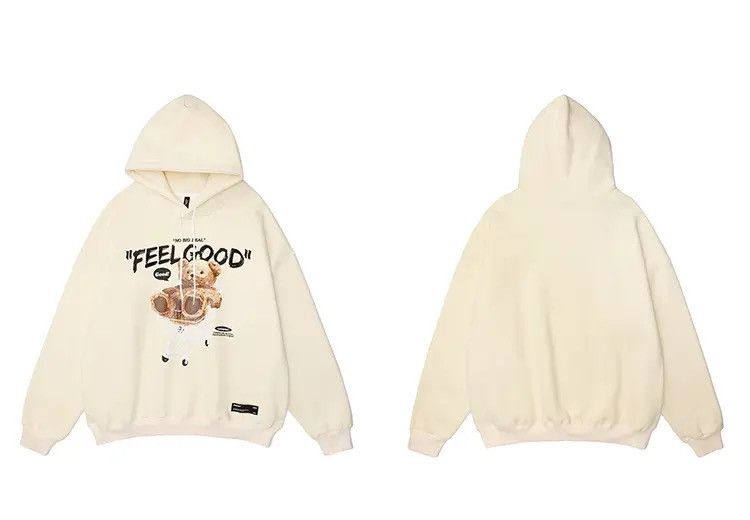Japanese Brand × Other Streetwear Cartoon Style Teddy Bear Sweatshirt Hoodie Size US L / EU 52-54 / 3 - 4 Thumbnail
