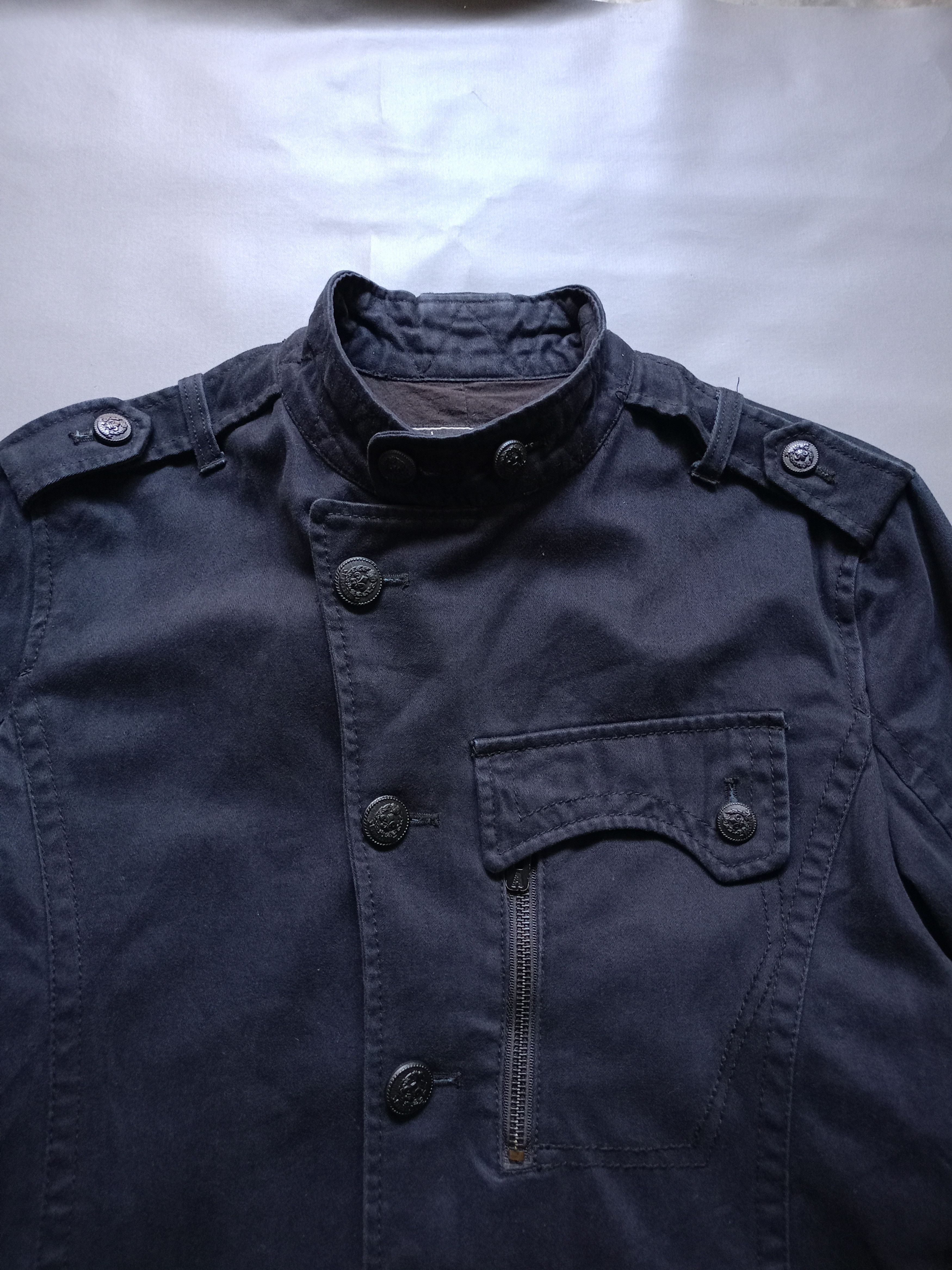 Japanese Brand Rare Buckaroo asymmetric Napoleon jacket style number nine Size US L / EU 52-54 / 3 - 5 Thumbnail