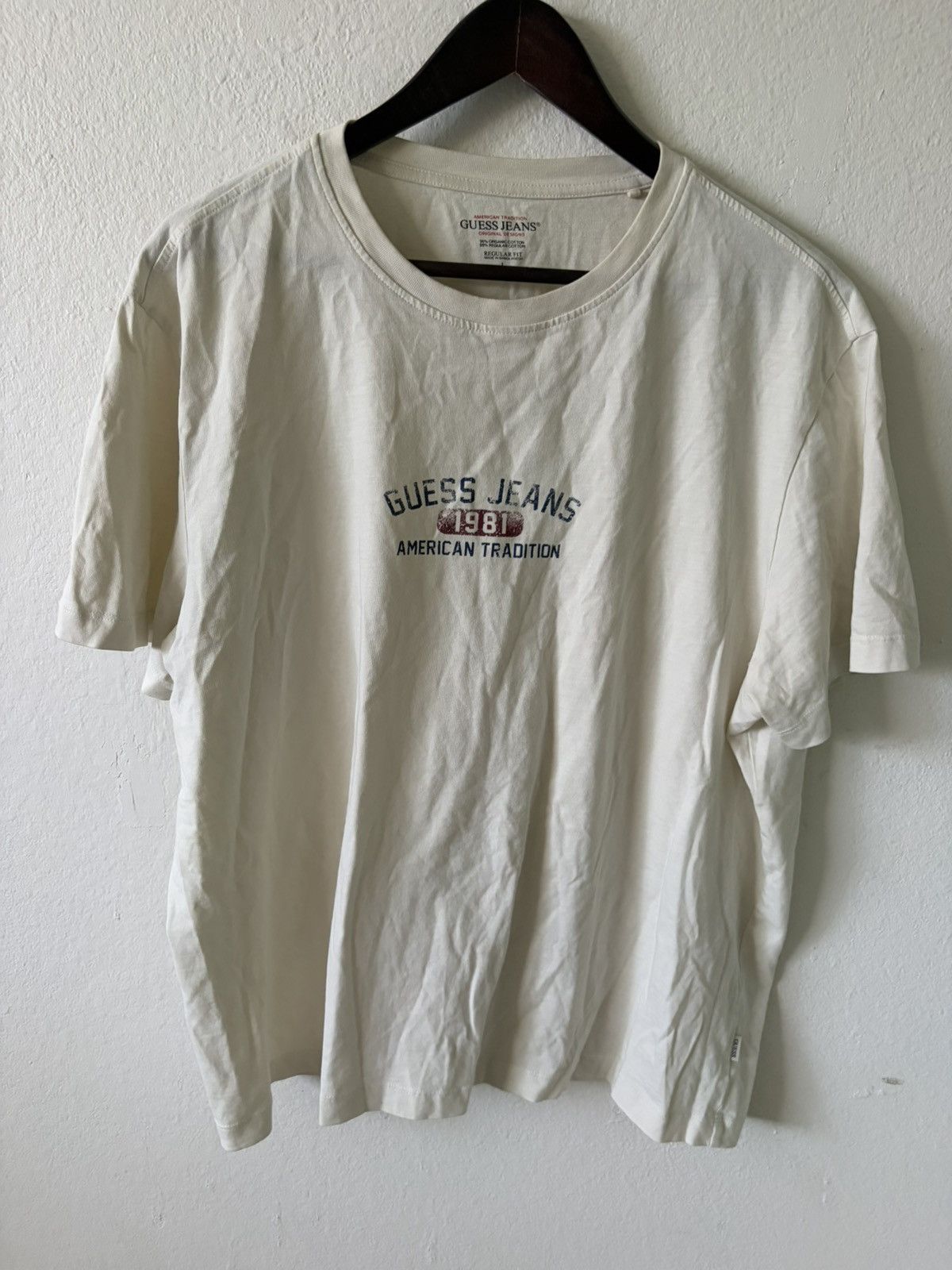 Guess Vintage Guess Tee Shirt Size US L / EU 52-54 / 3 - 1 Thumbnail