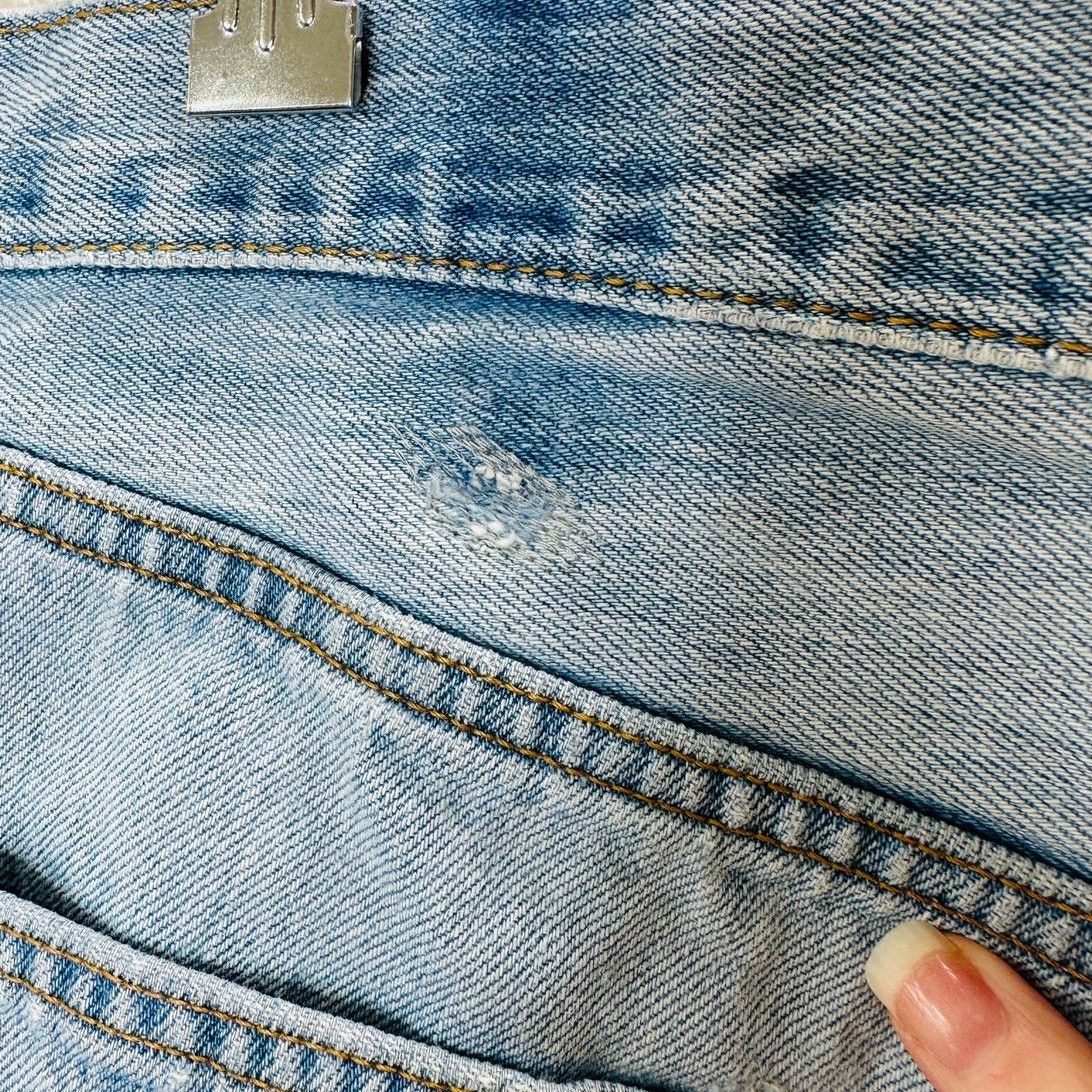 Levi's Levis 501 Light Blue Wash Button Fly Refurbished Shorts 36 Size 36" / US 14 / IT 50 - 10 Thumbnail