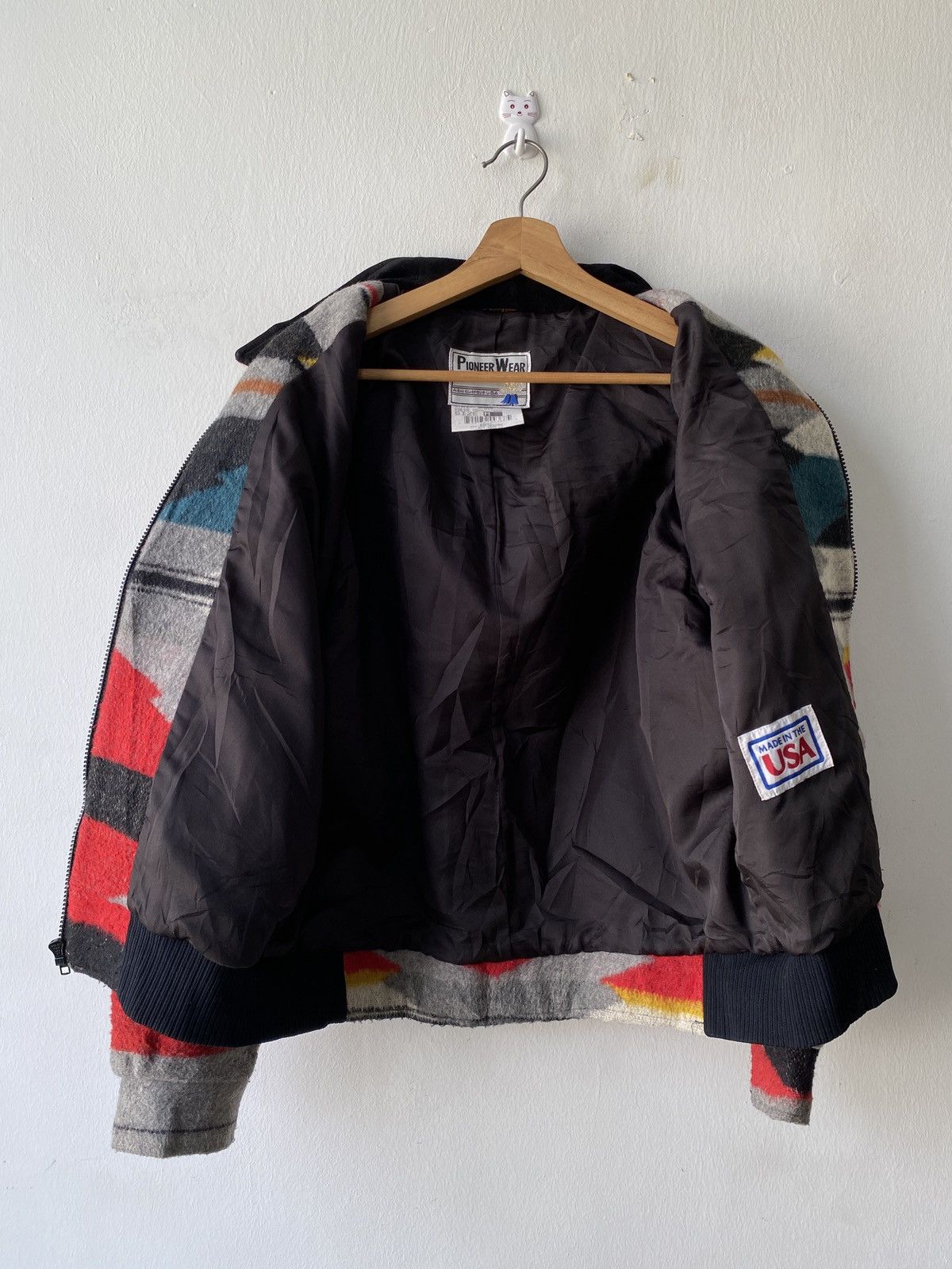 Vintage RARE Vintage USA Pioneer Wear Western Navajo Zipper Jacket Size US M / EU 48-50 / 2 - 10 Thumbnail