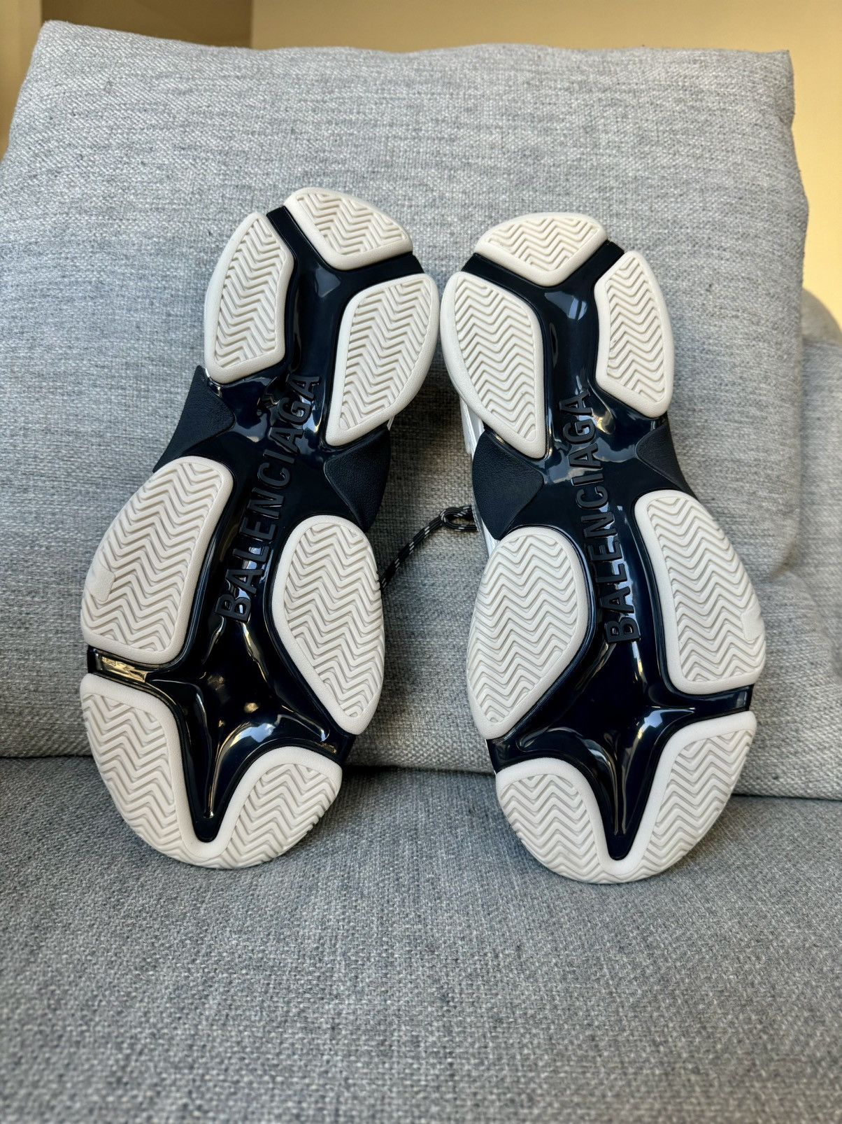 Balenciaga BALENCIAGA TRIPLE S MULE Size US 12 / EU 45 - 6 Thumbnail