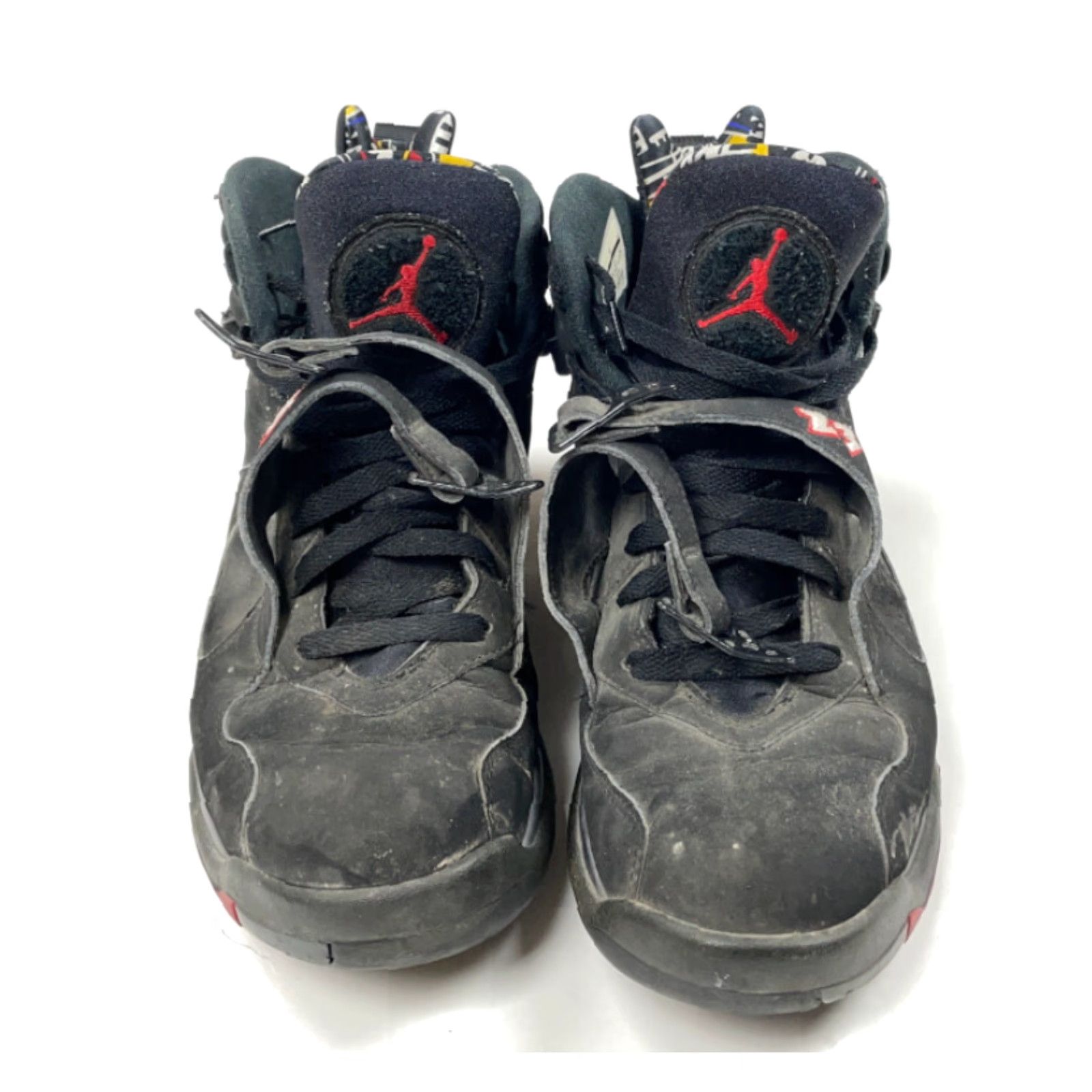 Nike Nike Air Jordan Retro 8 Playoffs Sneakers Men US 11 Black Red 2013 305381-061 Size ONE SIZE - 2 Thumbnail