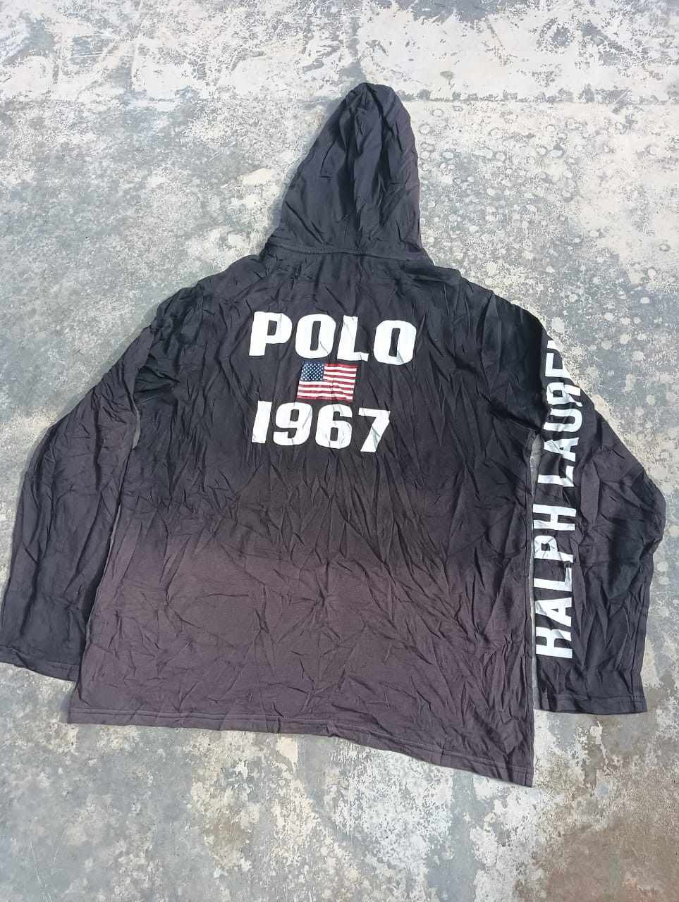 Polo Ralph Lauren × Vintage Polo Ralph Lauren sun faded long sleeves hoodie shirt Size US M / EU 48-50 / 2 - 1 Thumbnail