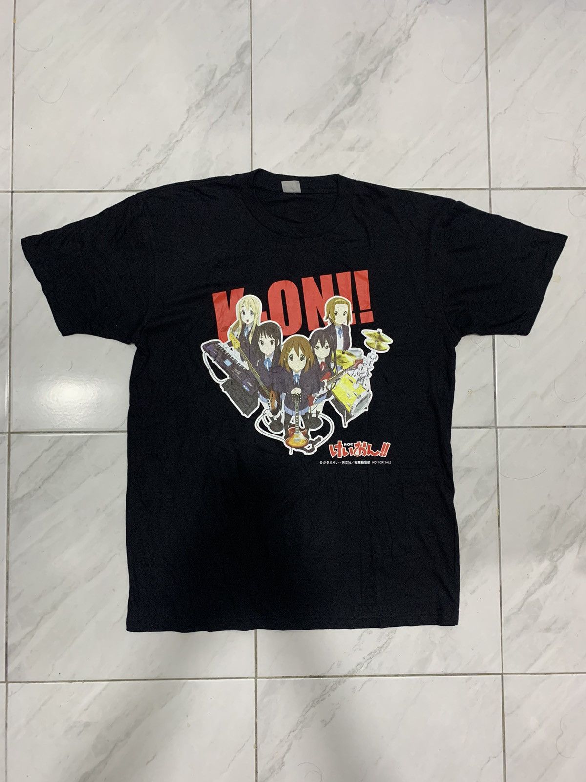 Japanese Brand × Vintage Vintage K-On t shirt japanese anime cartoon like new Size US L / EU 52-54 / 3 - 5 Thumbnail