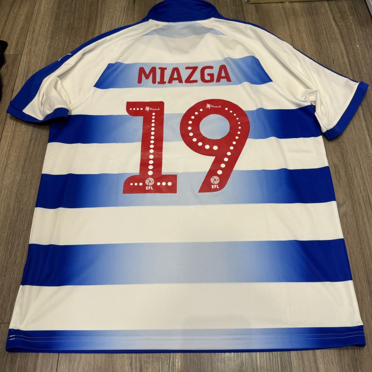 Puma reading 18/19 home shirt #19 Miazga Size US XL / EU 56 / 4 - 2 Thumbnail