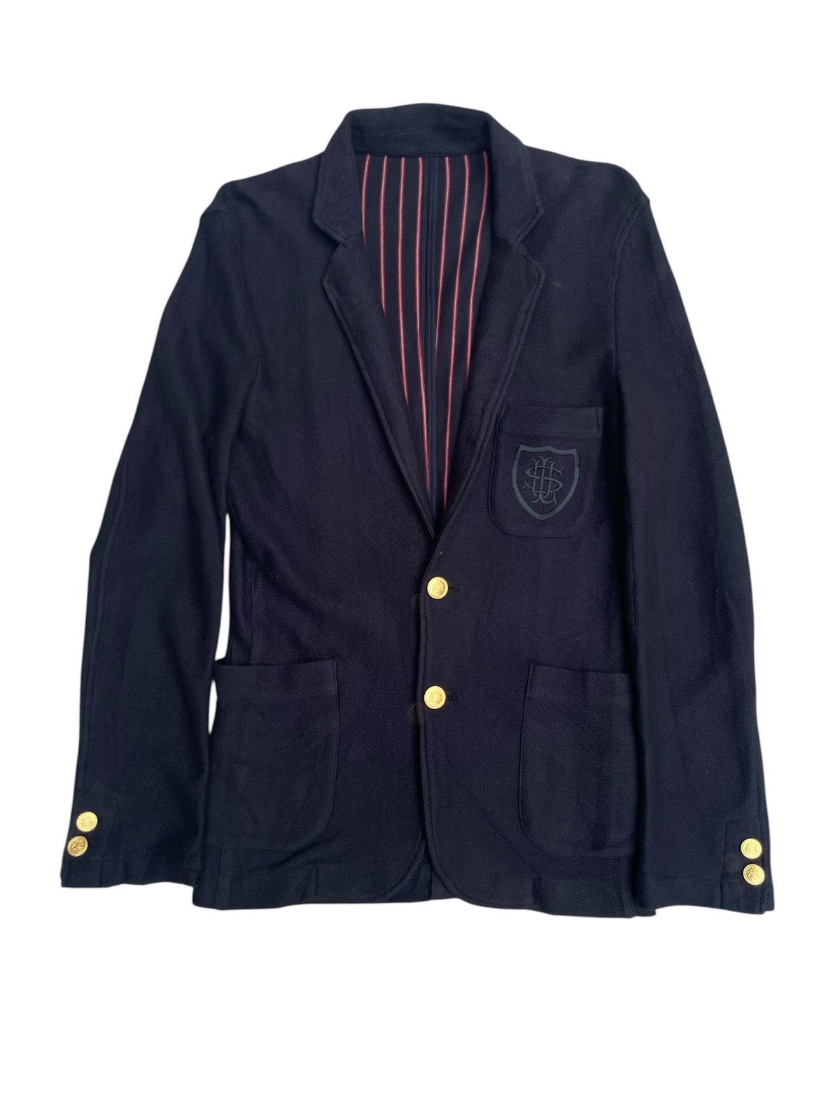 Ships Jet Blue SHIPS JET BLUE Navy Blazer – Gold Buttons & Crest, Size M Size US M / EU 48-50 / 2 - 1 Thumbnail