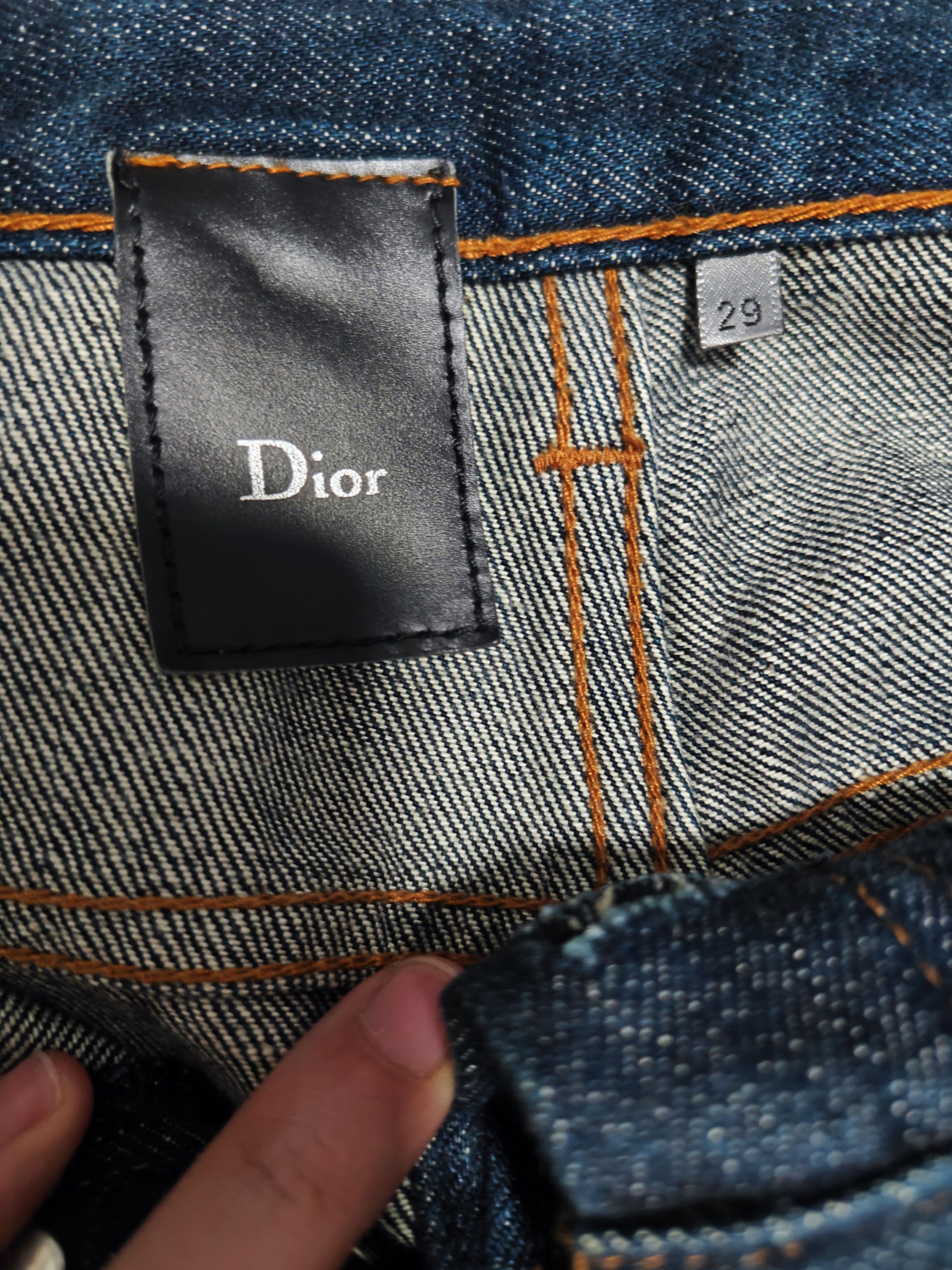 Dior Dior Homme 04 unwashed jeans Size US 29 - 6 Thumbnail