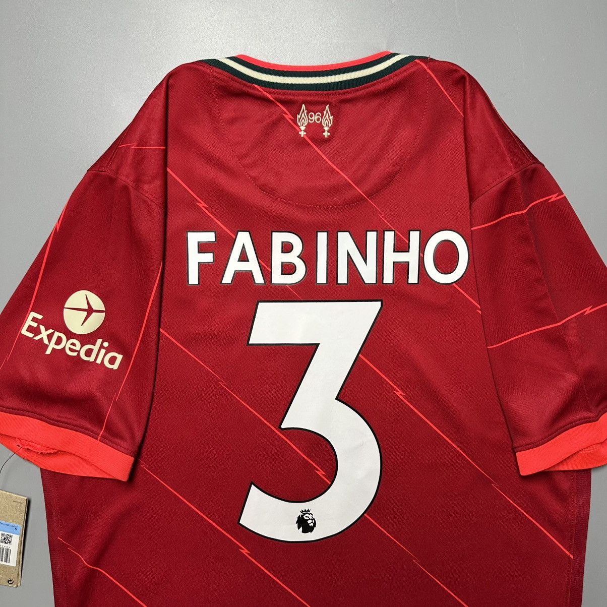 Nike LIVERPOOL NIKE 2021/2022 FOOTBALL HOME JERSEY #3 FABINHO Size US M / EU 48-50 / 2 - 11 Thumbnail