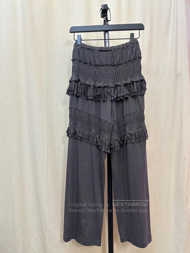 Junya Watanabe Junya Watanabe size XS Ripped Fringe Pants Size 23" - 3 Thumbnail