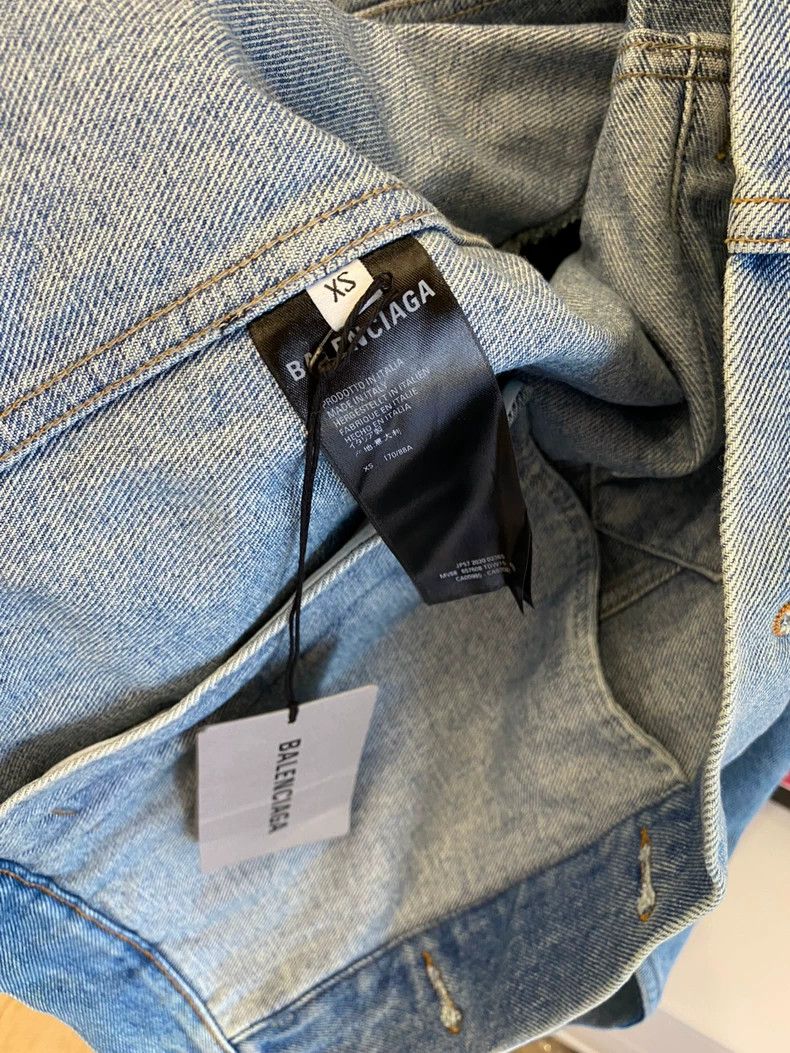 Balenciaga Balenciaga Retro washed denim jacket Size US XS / EU 42 / 0 - 5 Thumbnail