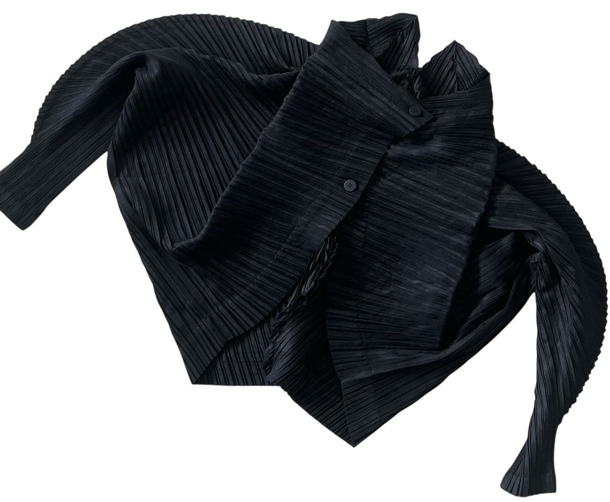 Pleats Please Issey Miyake Vintage issey miyake pleats please avant garde black outer Size S / US 4 / IT 40 - 2 Thumbnail