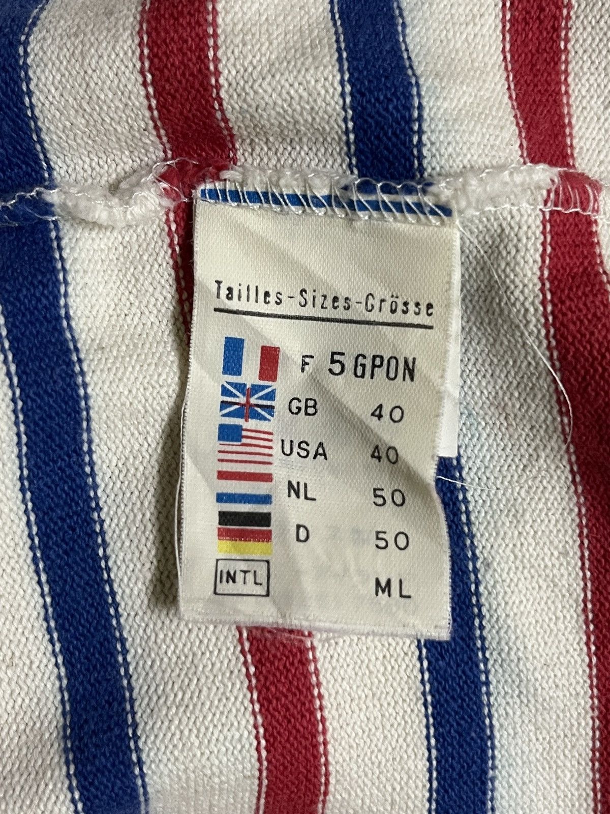 Saint James Saint James Stripe Boat Neck Long Sleeve Size US L / EU 52-54 / 3 - 14 Thumbnail