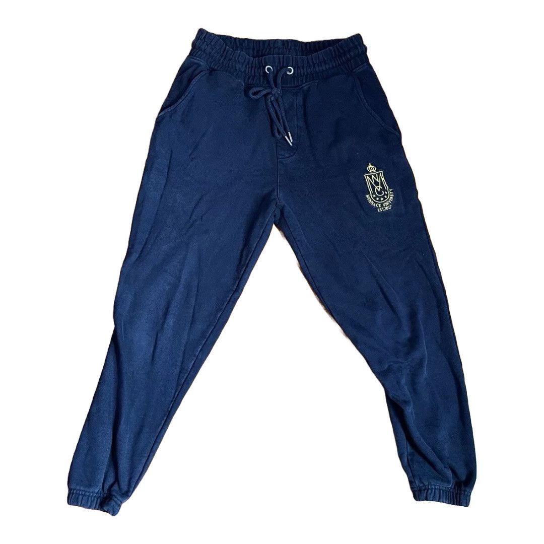Menace MENACE Sweatpant Joggers University Heavyweight XS Navy Blue Size US 29 - 1 Thumbnail
