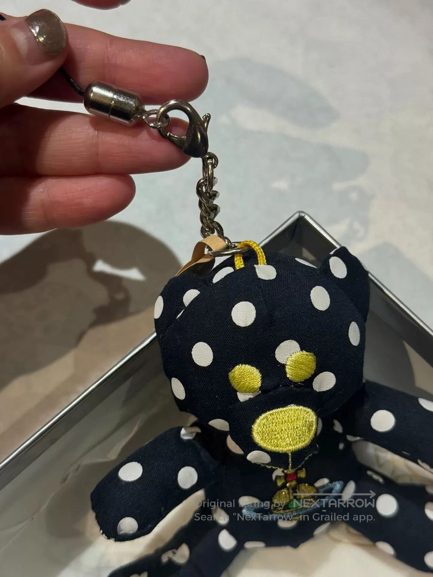 Vivienne Westwood vivienne westwood polka dot bear keychain. Size ONE SIZE - 2 Thumbnail