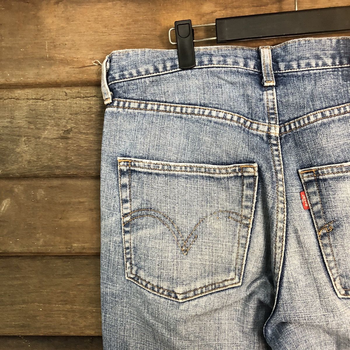 Levi's Levis Strauss & Co Blue vintage faded Jeans Pants #7311 Size US 33 - 16 Thumbnail