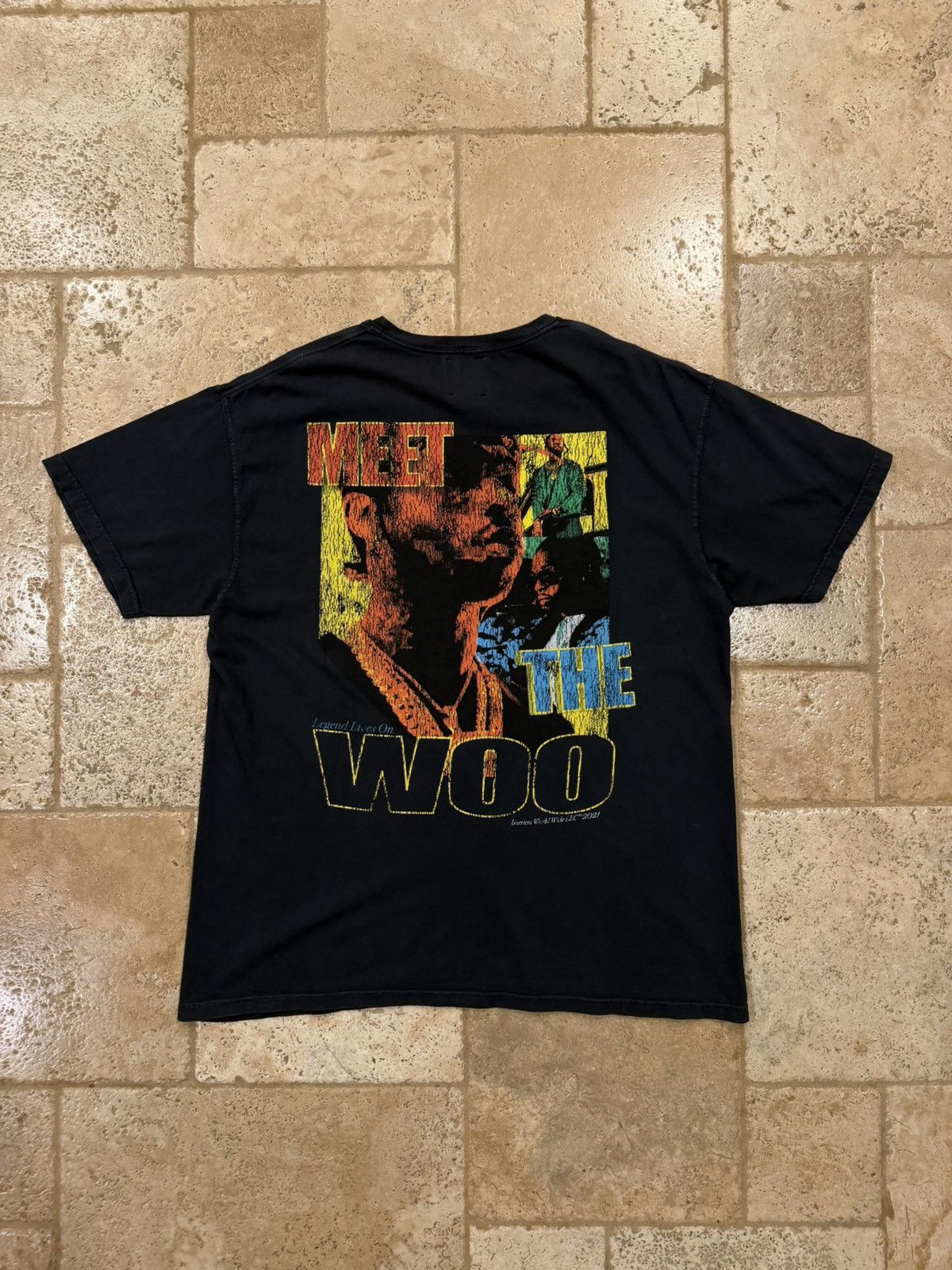 Barriers Barriers Pop Smoke Legend Lives On Black Chains Rap Tee Size US XL / EU 56 / 4 - 8 Thumbnail