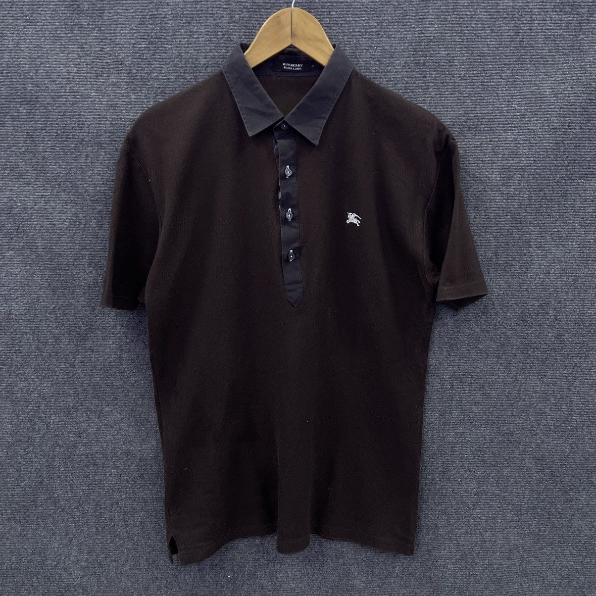 Burberry Burberry Black Label Brown Polo Shirt Size US M / EU 48-50 / 2 - 1 Thumbnail