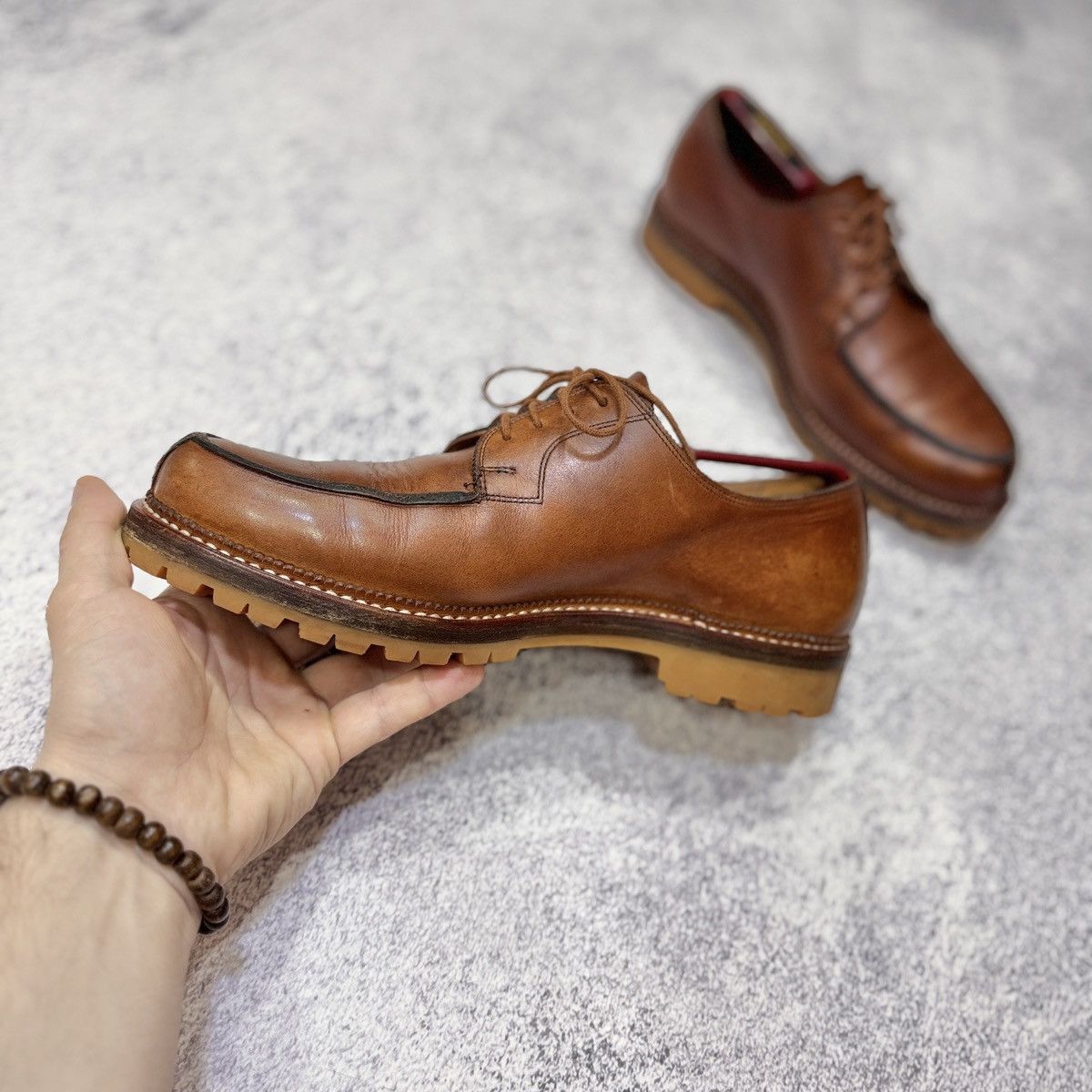 Ludwig Reiter Ludwig Reiter Tan Brown Norweger Derbies US9 UK8 EU42 27cm Size US 9 / EU 42 - 5 Thumbnail